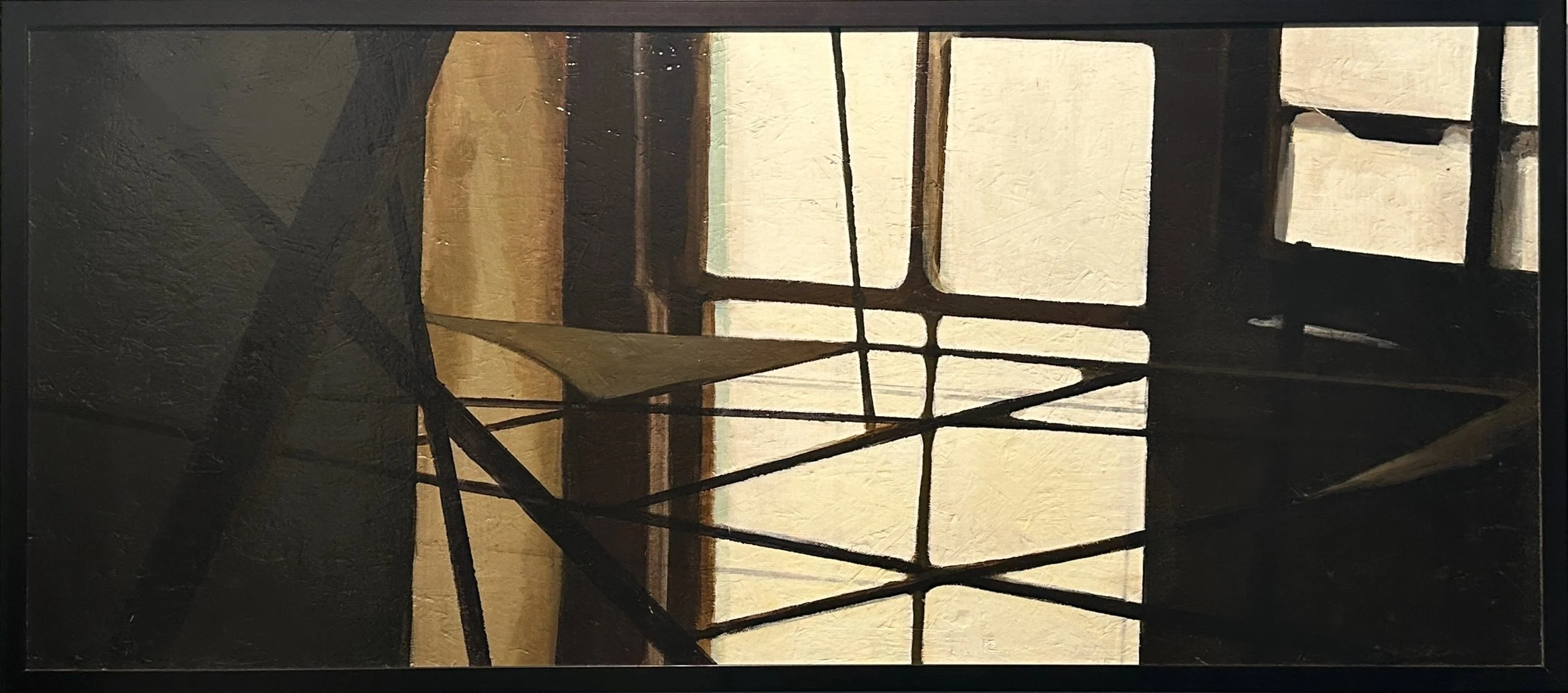 "Warren & Wermore and Reed and Stem" • Acrylic on Wood • 48" x 24"