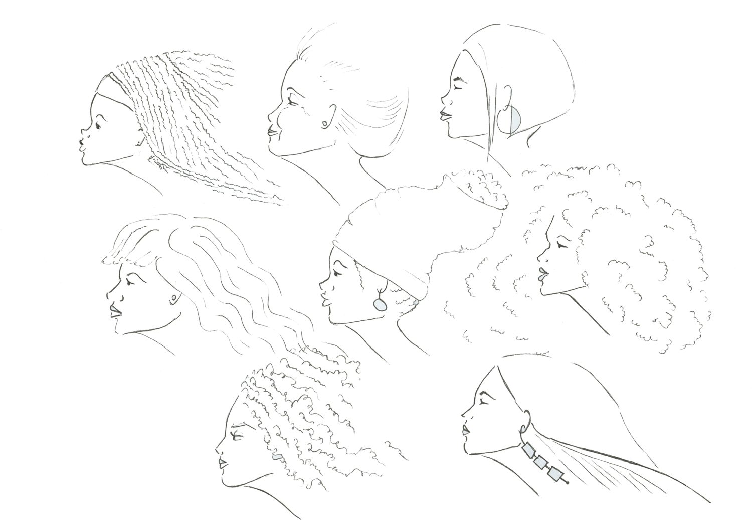 Women's March Original Drawing