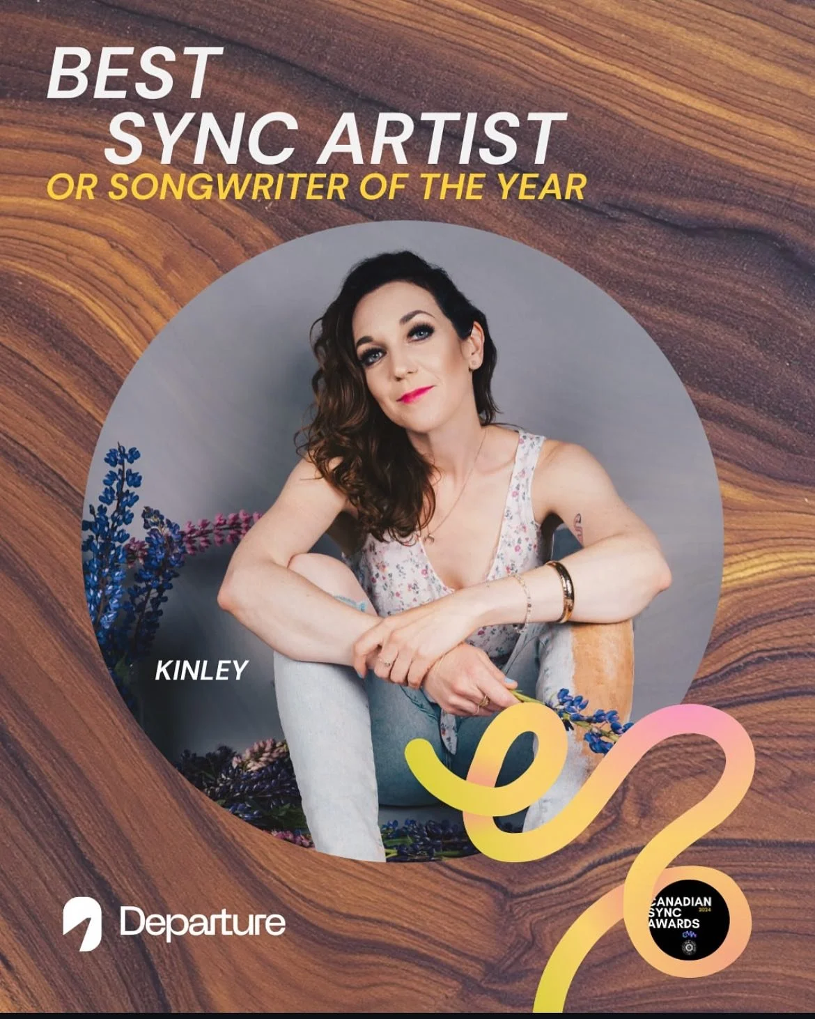 I can&rsquo;t even believe this is real life, but I&rsquo;m nominated for a 2025 Canadian Sync Award for &lsquo;SYNC ARTIST OR SONGWRITER OF THE YEAR&rsquo;! 🤩 The world of sync is my favorite place in music these days other than writing songs ✍️ 🎶