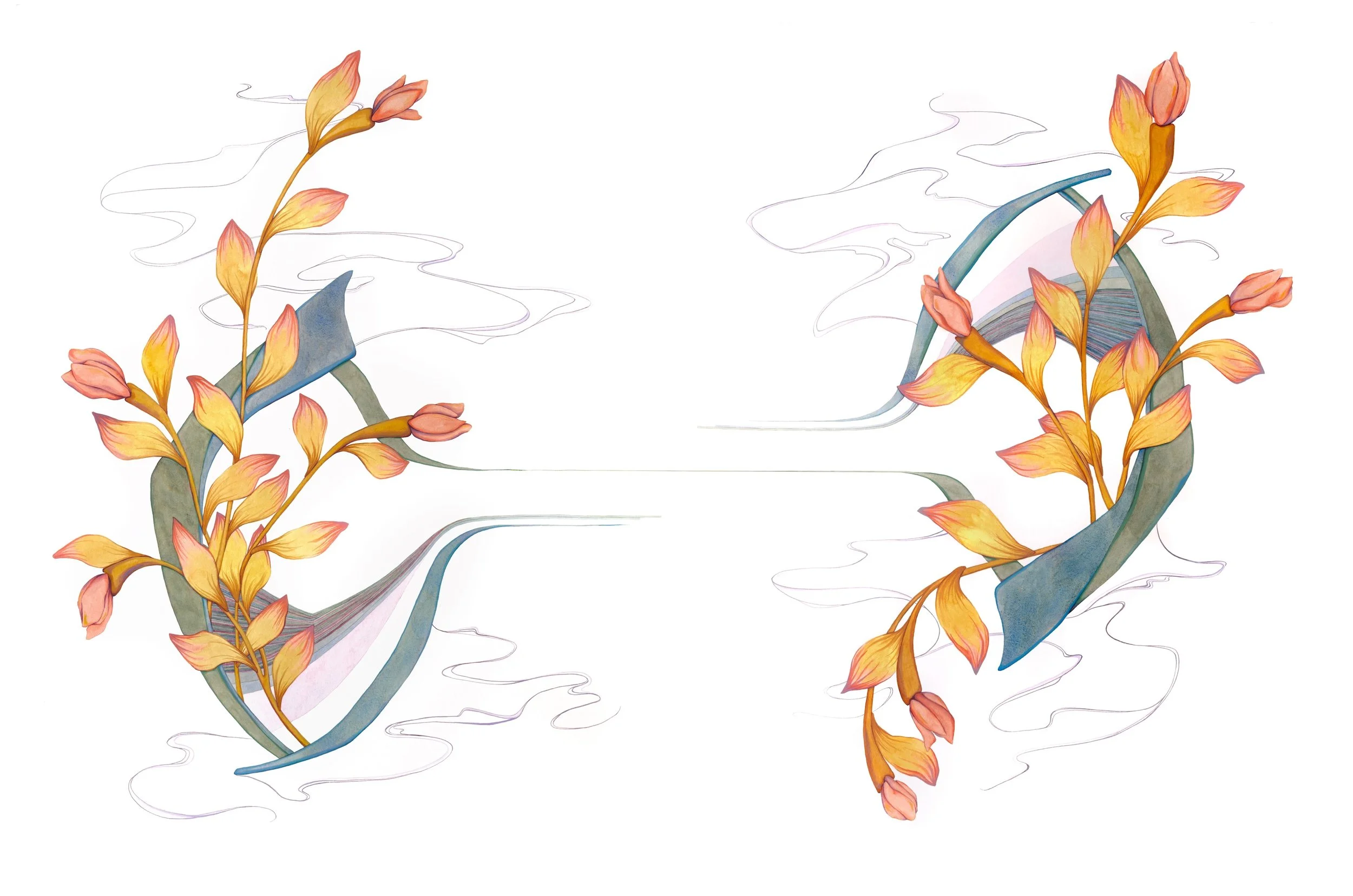 Held Beyond (diptych)