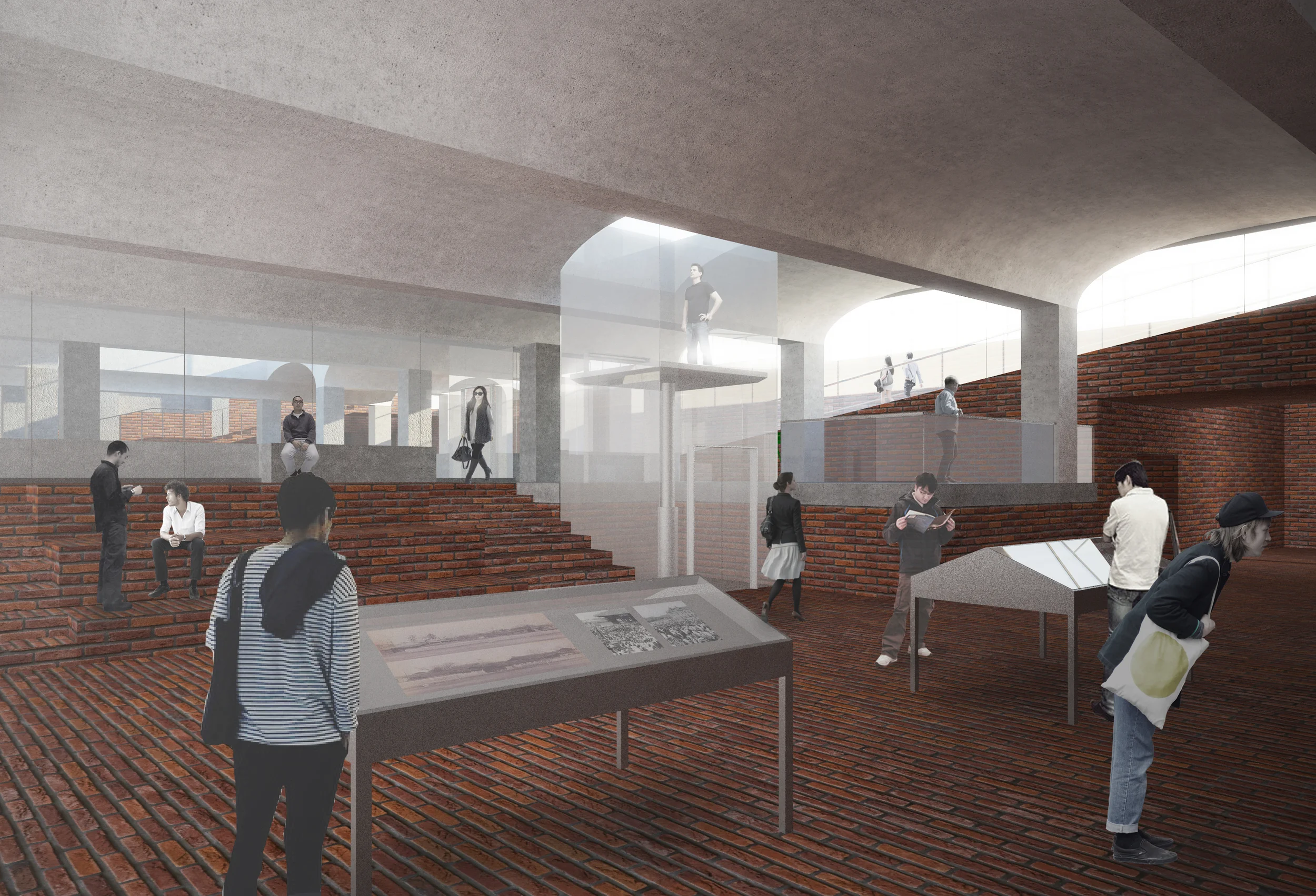 LOWER LEVEL EXHIBITION SPACE
