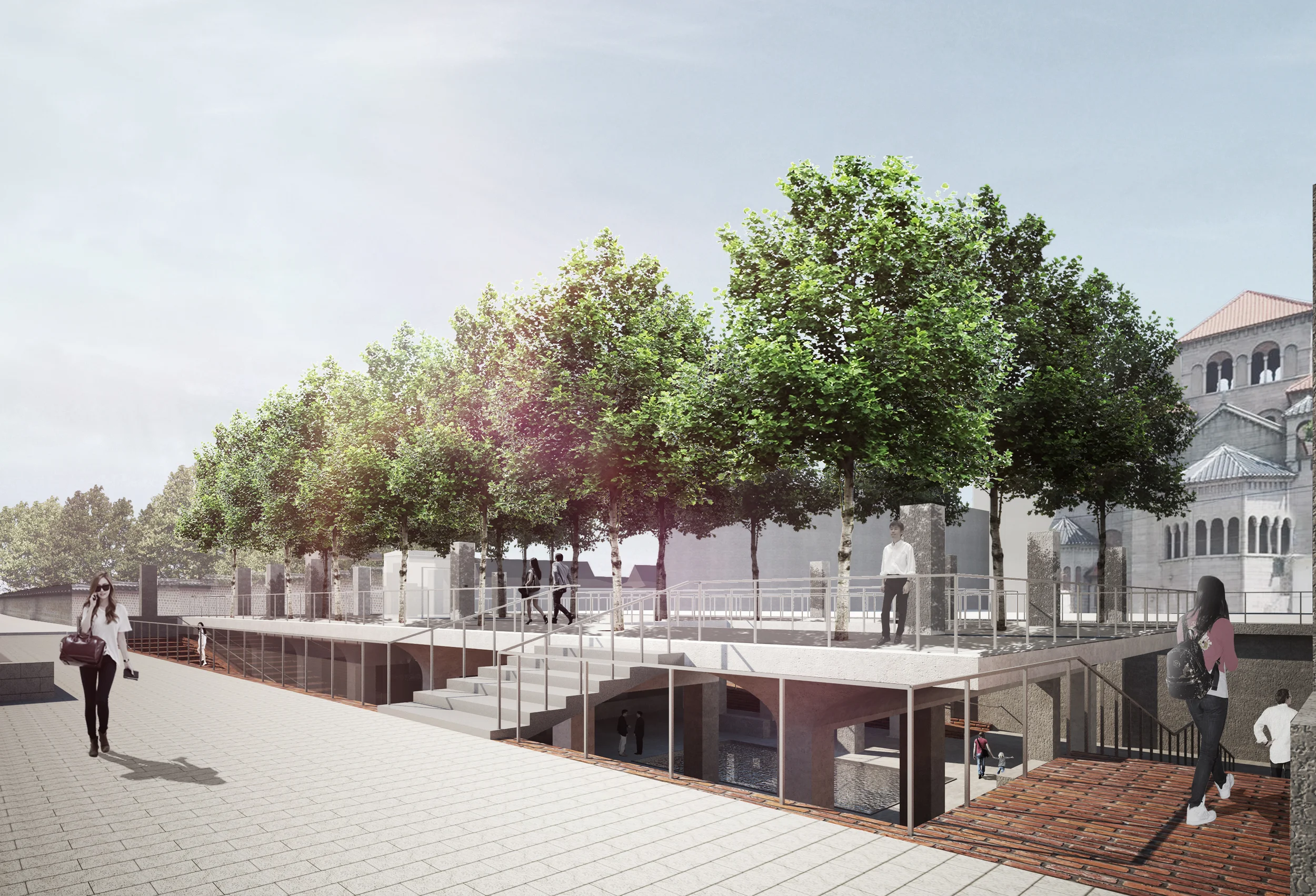 STREET VIEW OF THE FOREST