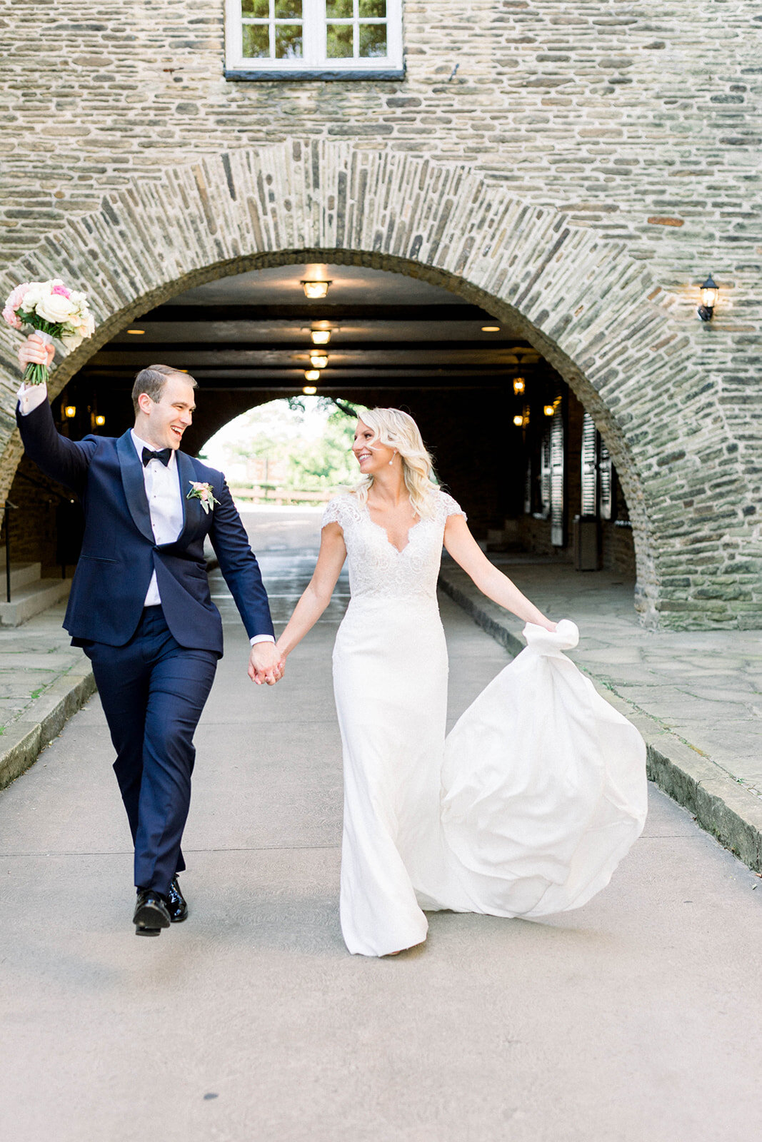 Just Married wedding photo: Longue Vue Club Wedding captured by Abbie Tyler Photography