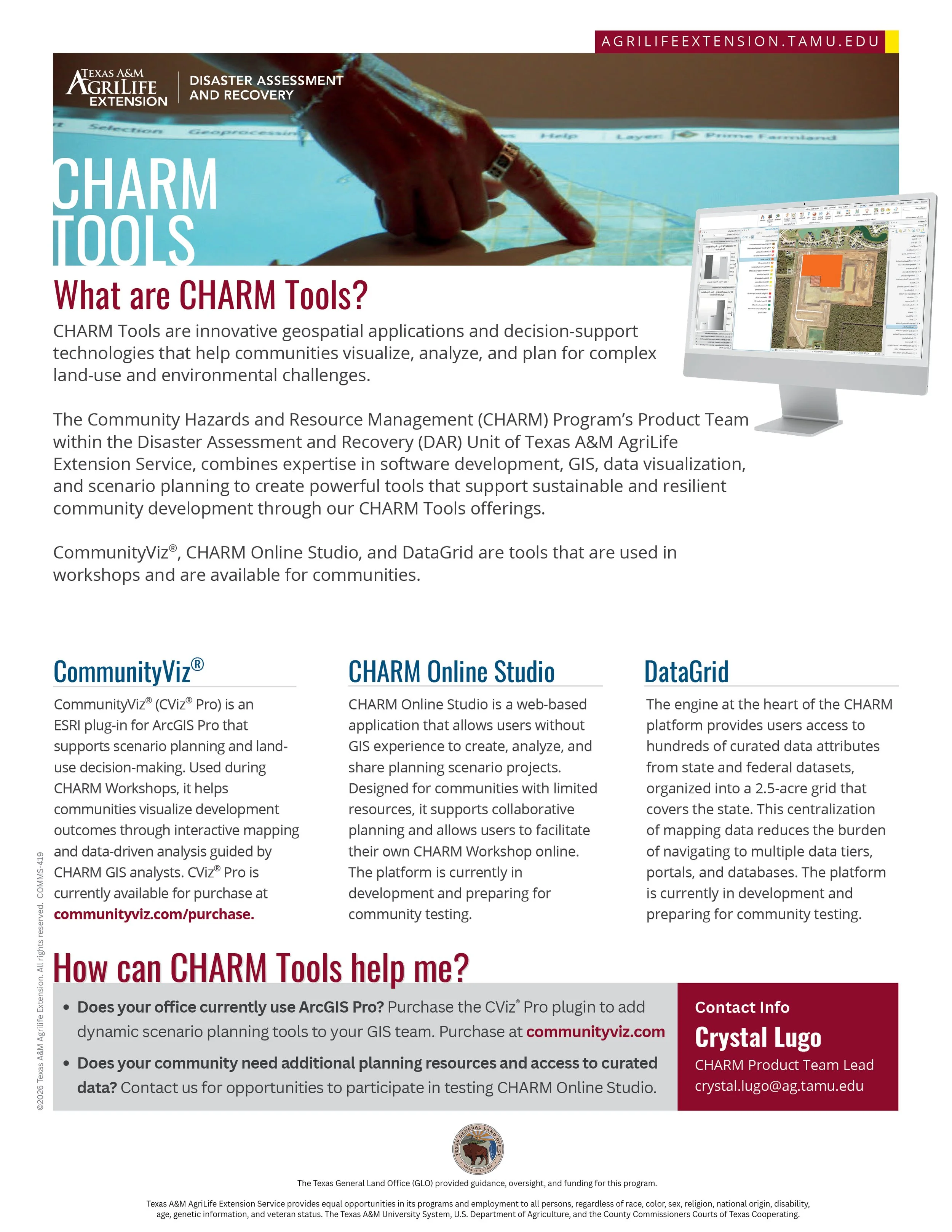 CHARM Tools 1-Pager