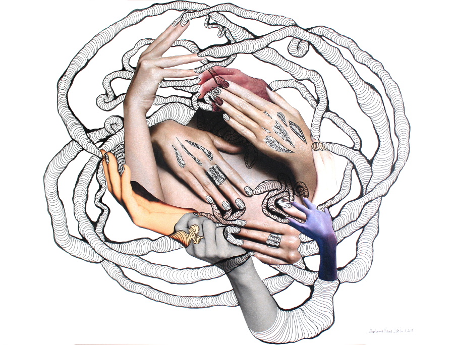 Untitled (Body, Hands), 2013