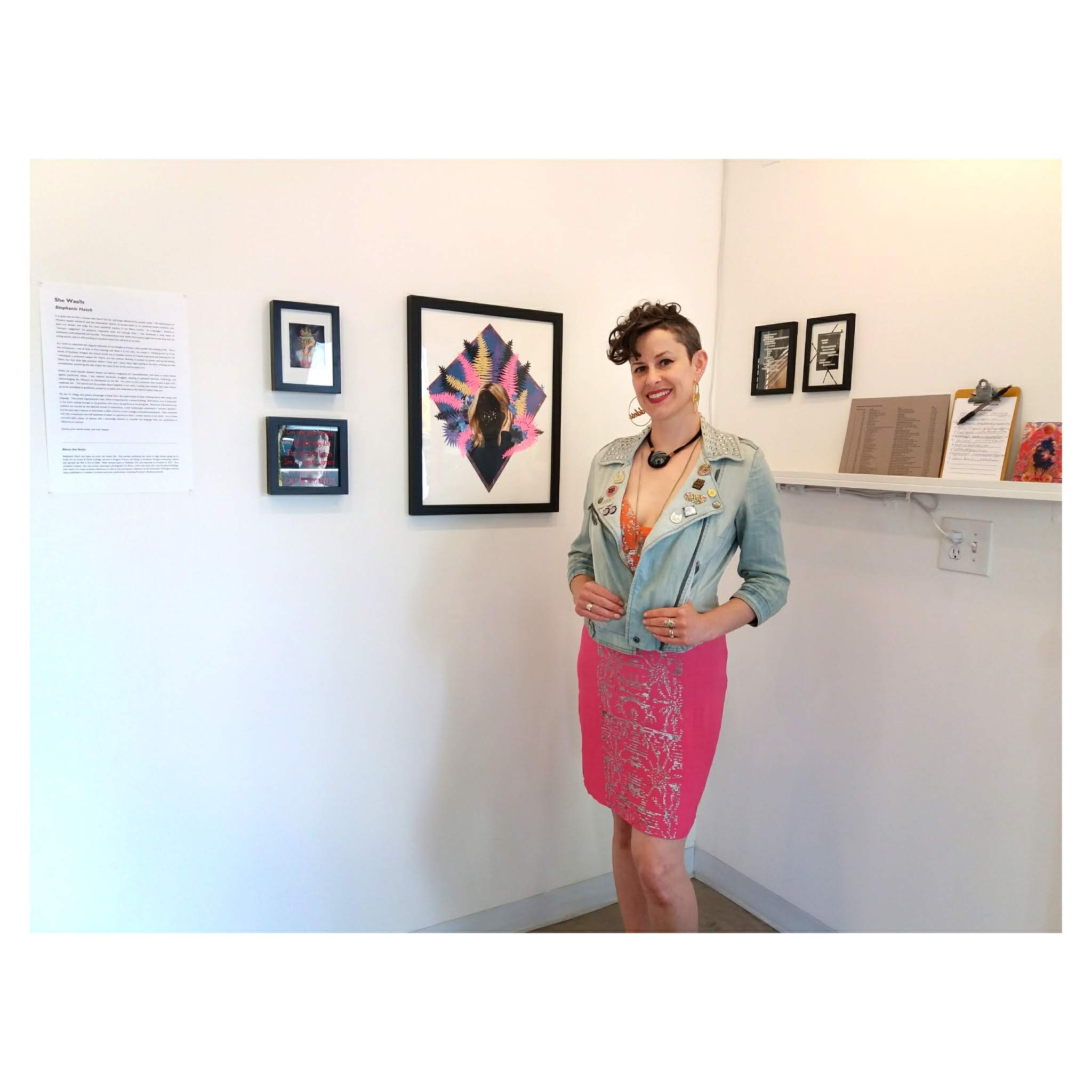  She Was/Is solo exhibit at Wolff Gallery, Portland, OR, 2019 