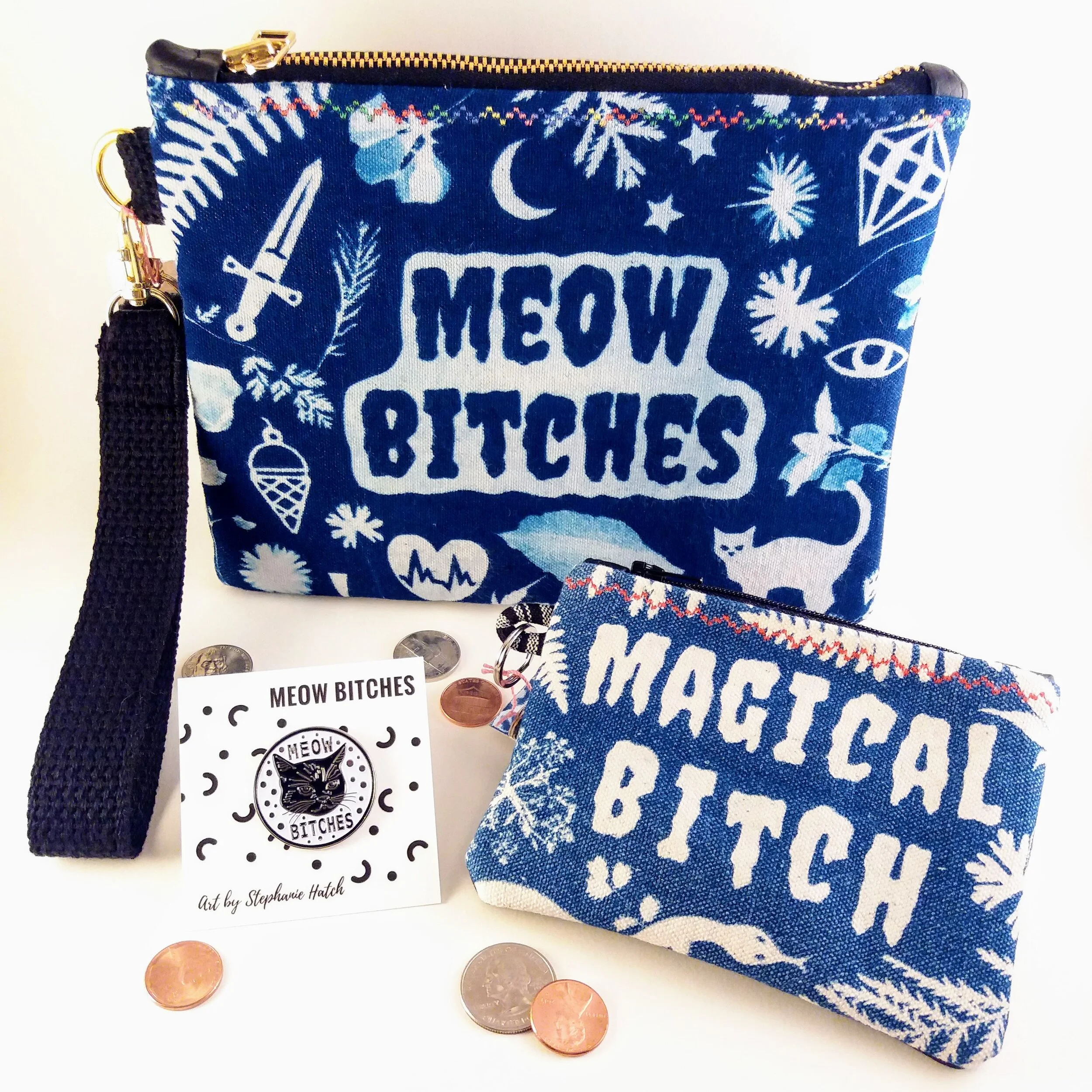 Cyanotype bags, 2019