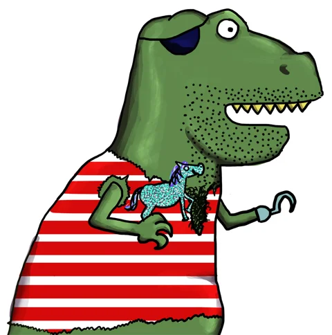 The Piratesaurous Rex