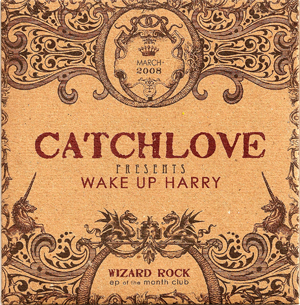 In 2006 I designed 12 albums for the "Wizard Rock of the Month" EP Club. This first of them served as a template for the next 11 to come.