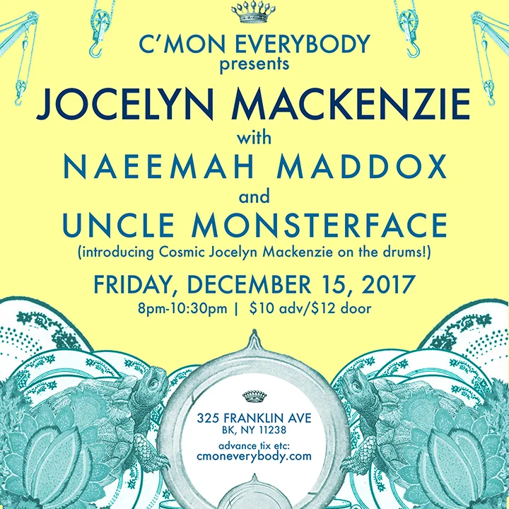 Uncle Monsterface December 15 in BK!