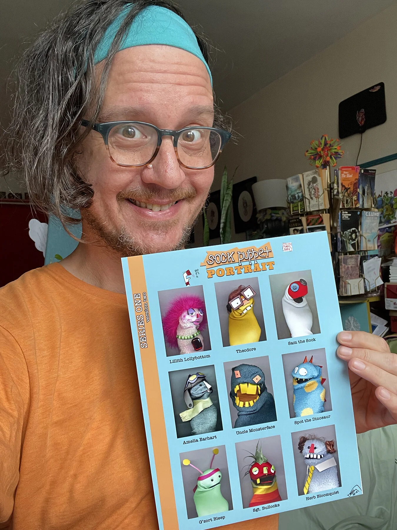 Return of the Sock Puppet Portraits Kickstarter Is Here!!