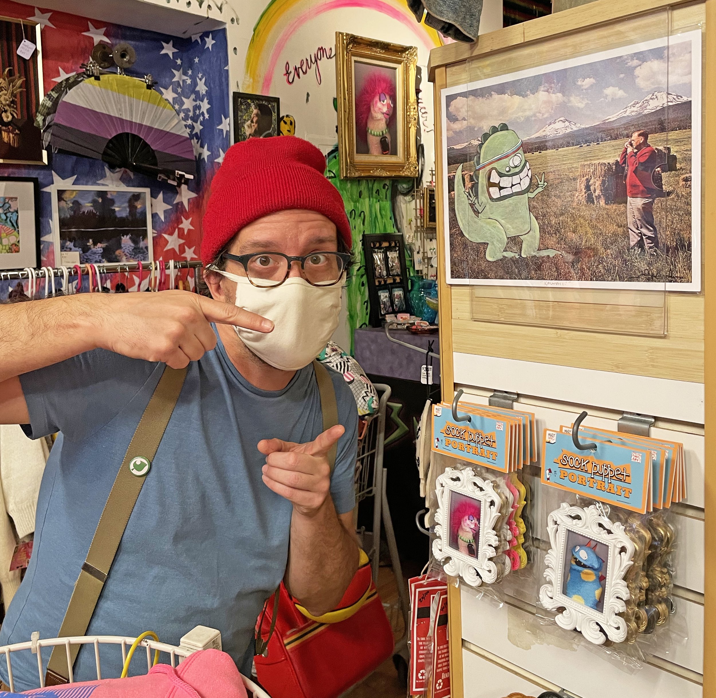 Sock Puppet City at 3rd &amp; B'zaar