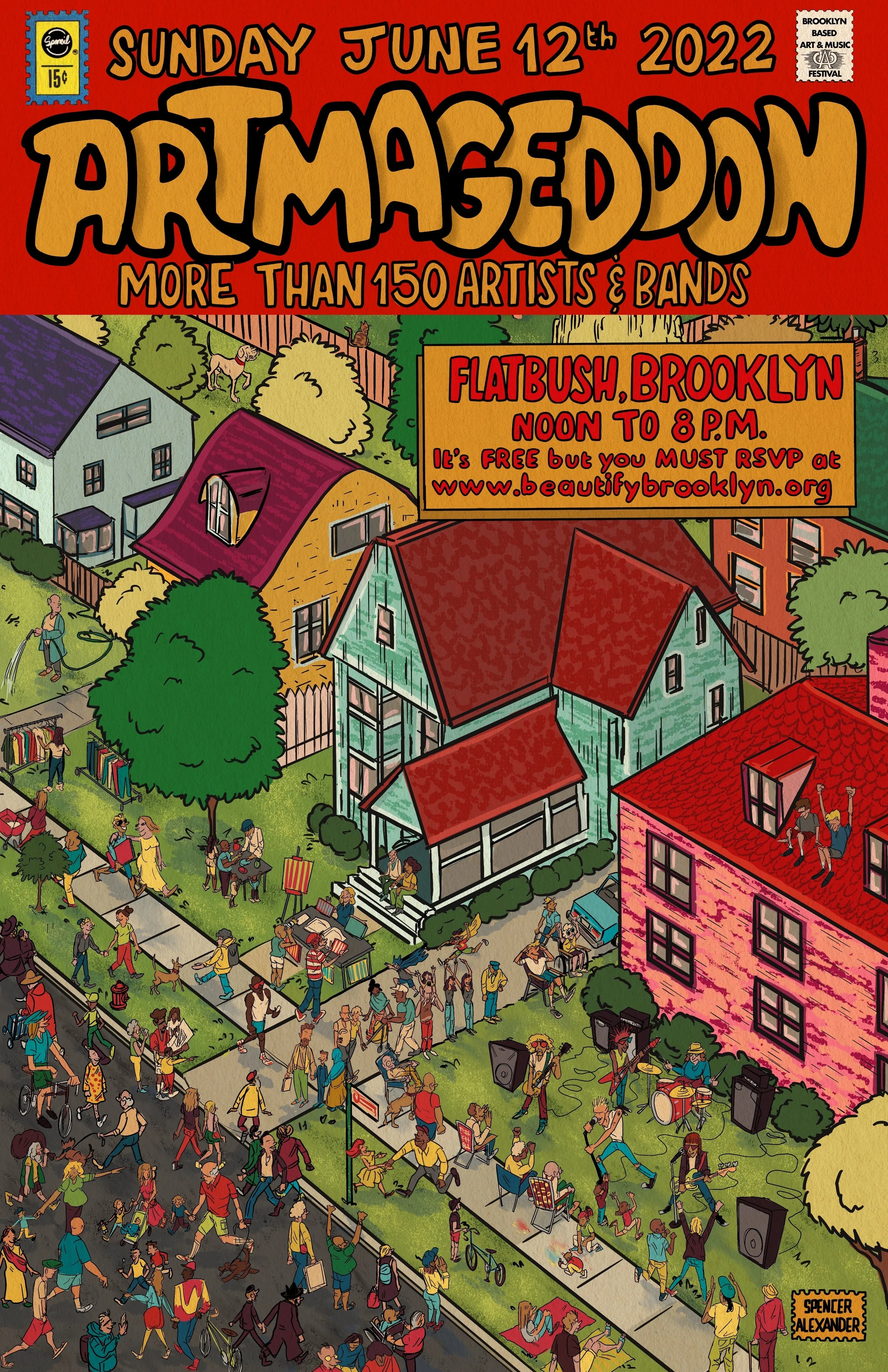 ARTMAGEDDON, Sunday June 12