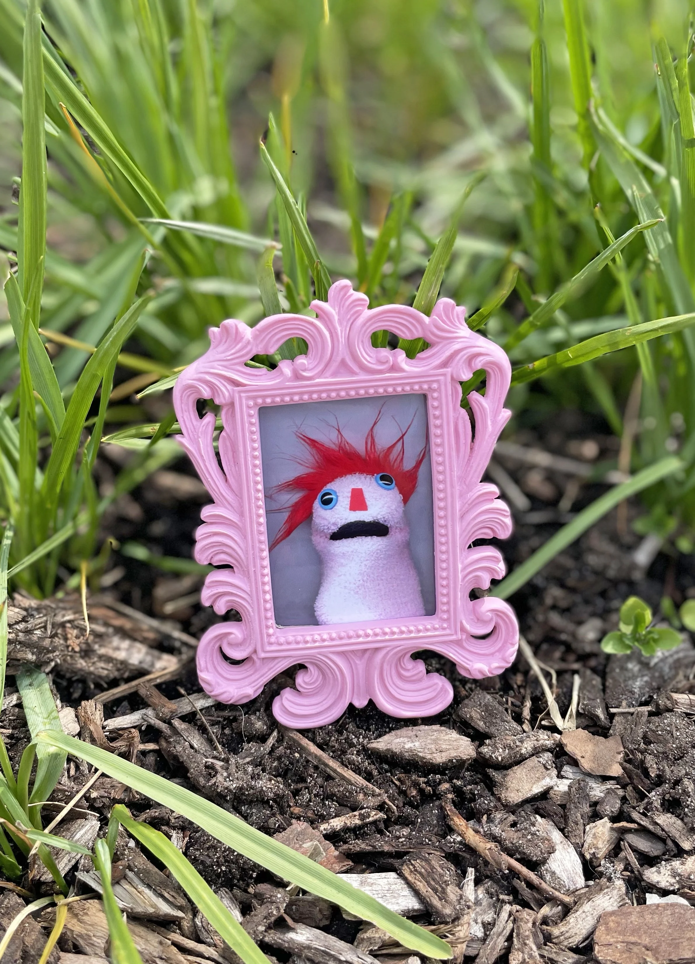 Sock Puppet Portrait of Zimmy Zambini Re-released!