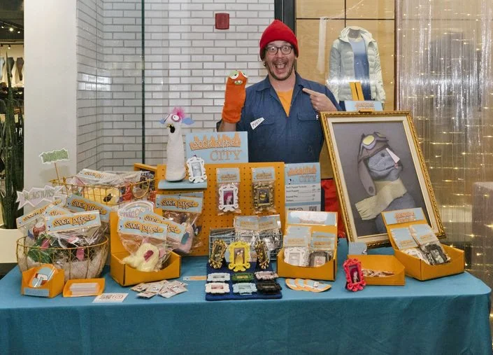 Sock Puppet City at Makers Show All December!