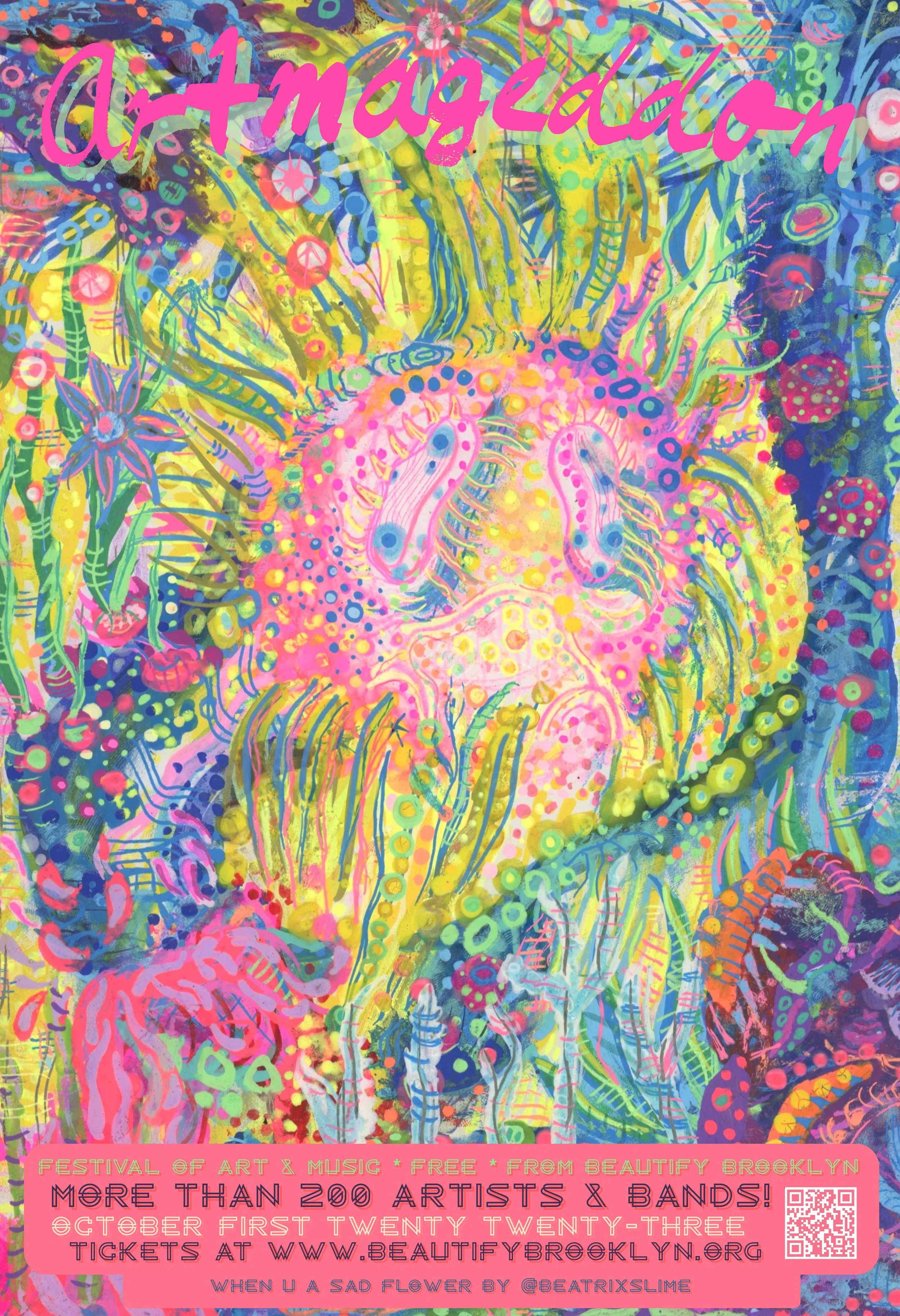 Artmageddon Sunday October 1!