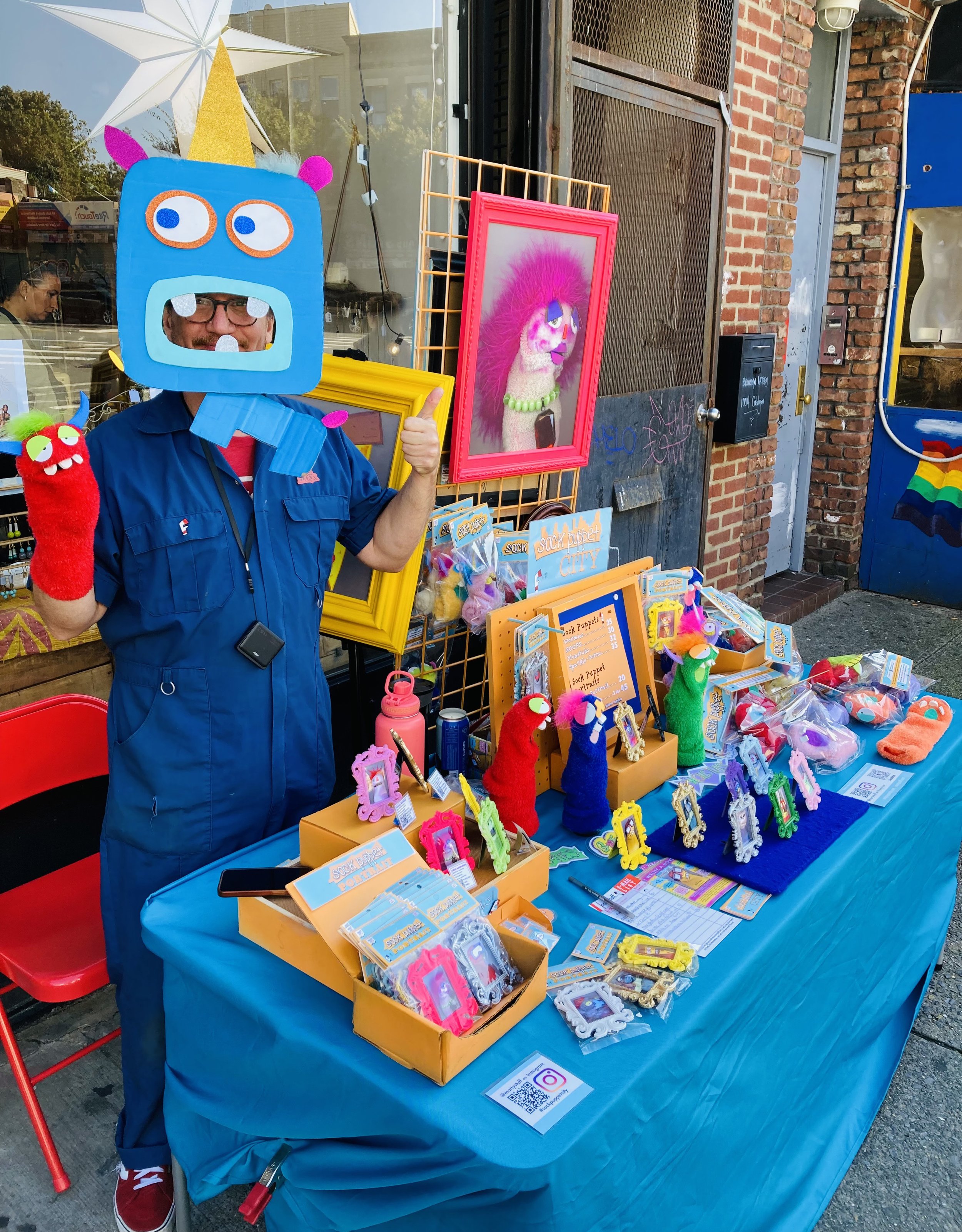 Sock Puppet City at Makers Show All December!