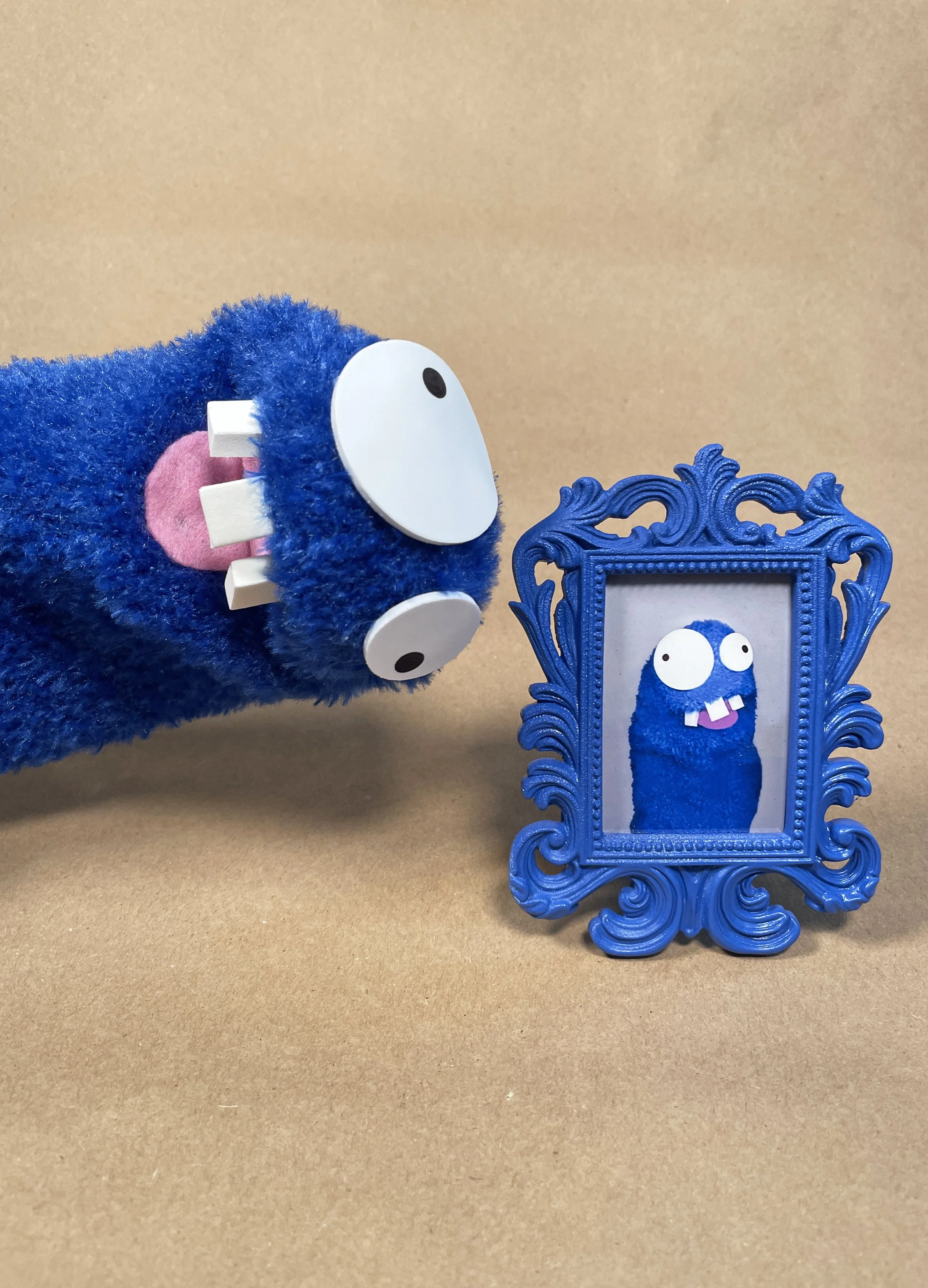 Limited Edition Sock Puppet AND Sock Puppet Portrait Combo!