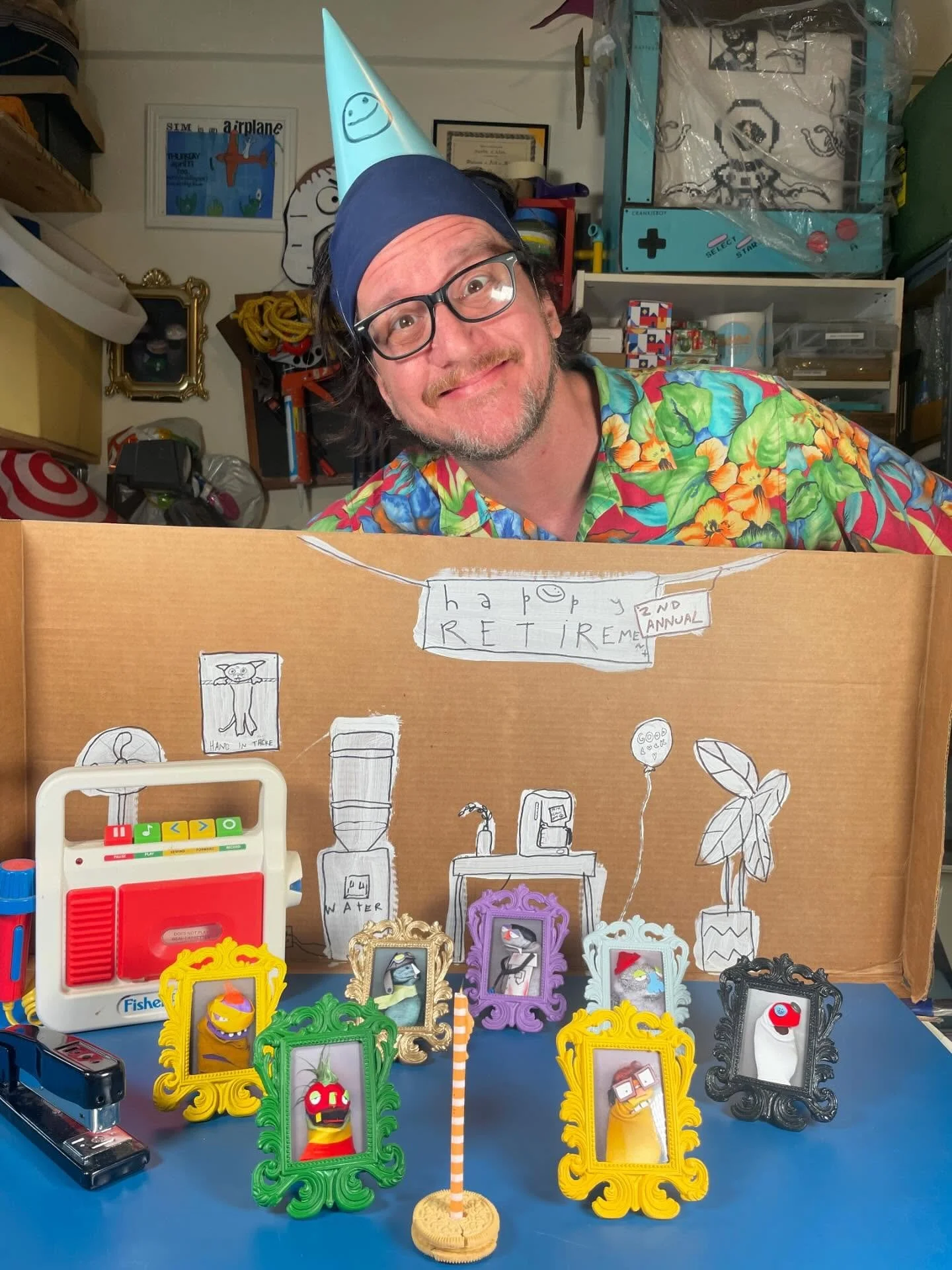 We are retiring seven esteemed Sock Puppet Portrait Citizens! But before they go, they are on sale!  There are some heavy hitters in the mix!

Final civic availability: February 17&ndash;March 2

More to say soon, but during our Symposium several cha