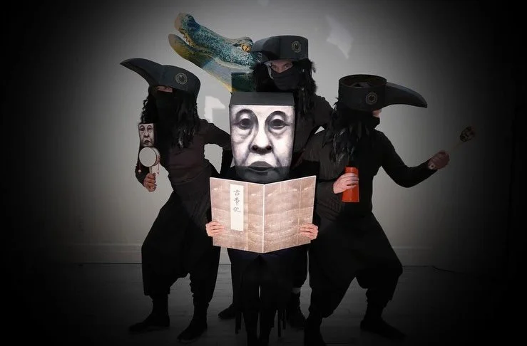 I Am A Crow With Maiko! I&rsquo;m so honored to share that I&rsquo;ll be performing in Maiko Kikuchi&rsquo;s Kojiki de Creation at Japan Society as a crow! And puppeteer! Alongside the super talents of Amanda Card, Pepper Fajans, Jamie Feidner and Je