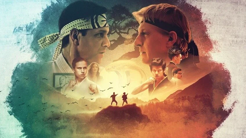 "Cobra Kai" Seasons 1 and 2 now streaming on Netflix