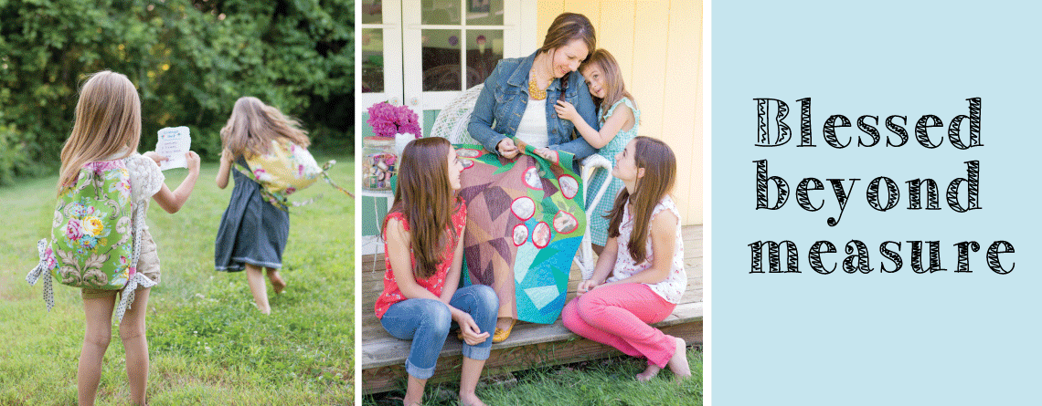 Blessed beyond measure