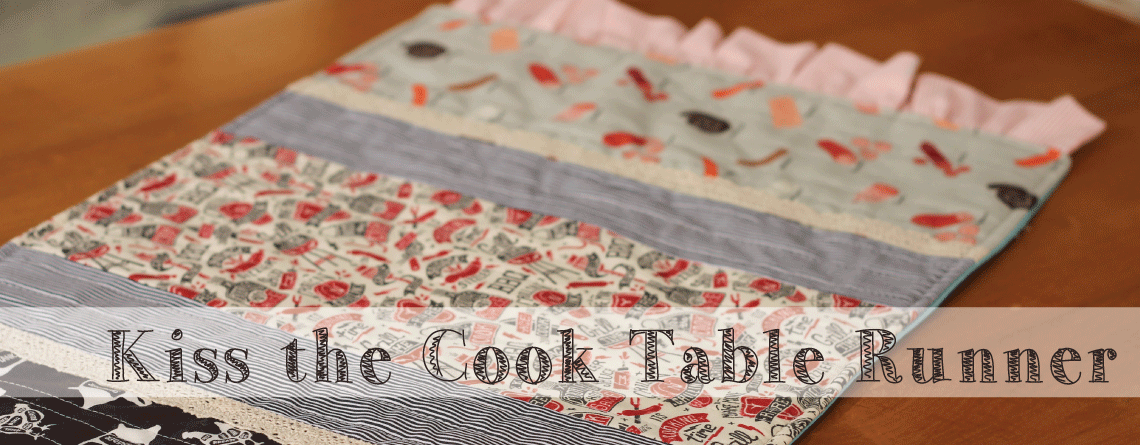 Kiss the Cook Table Runner