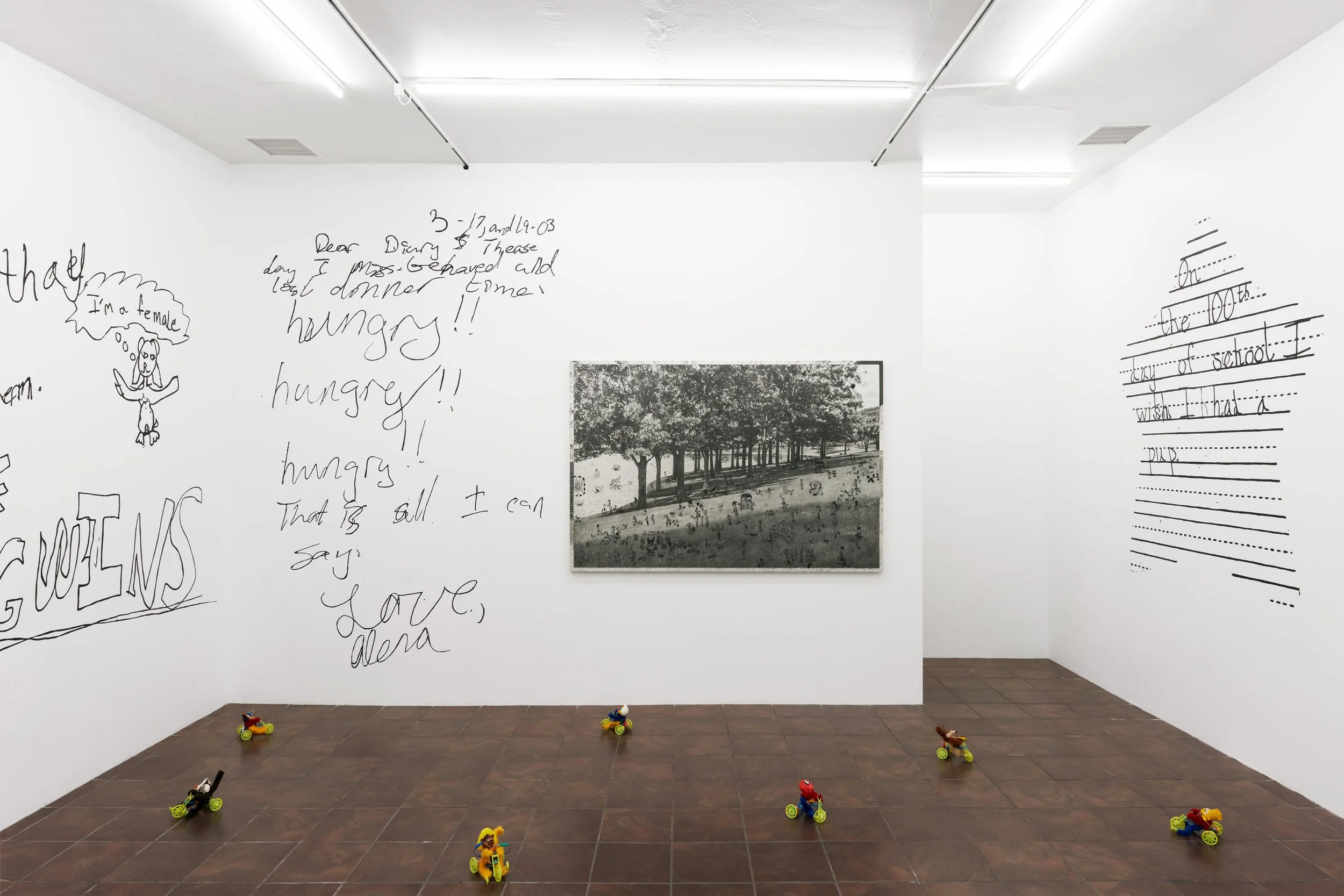 Learning Curve Installation View