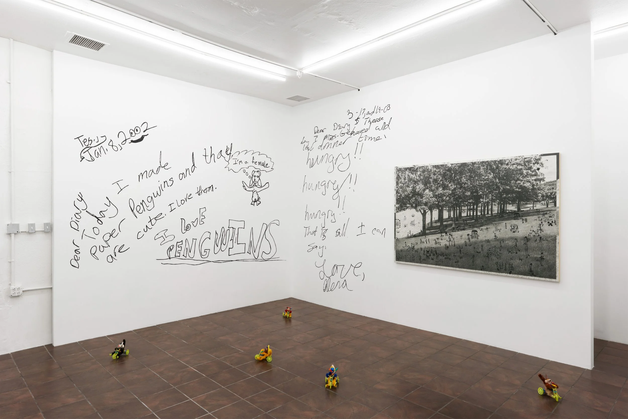 Learning Curve Installation View