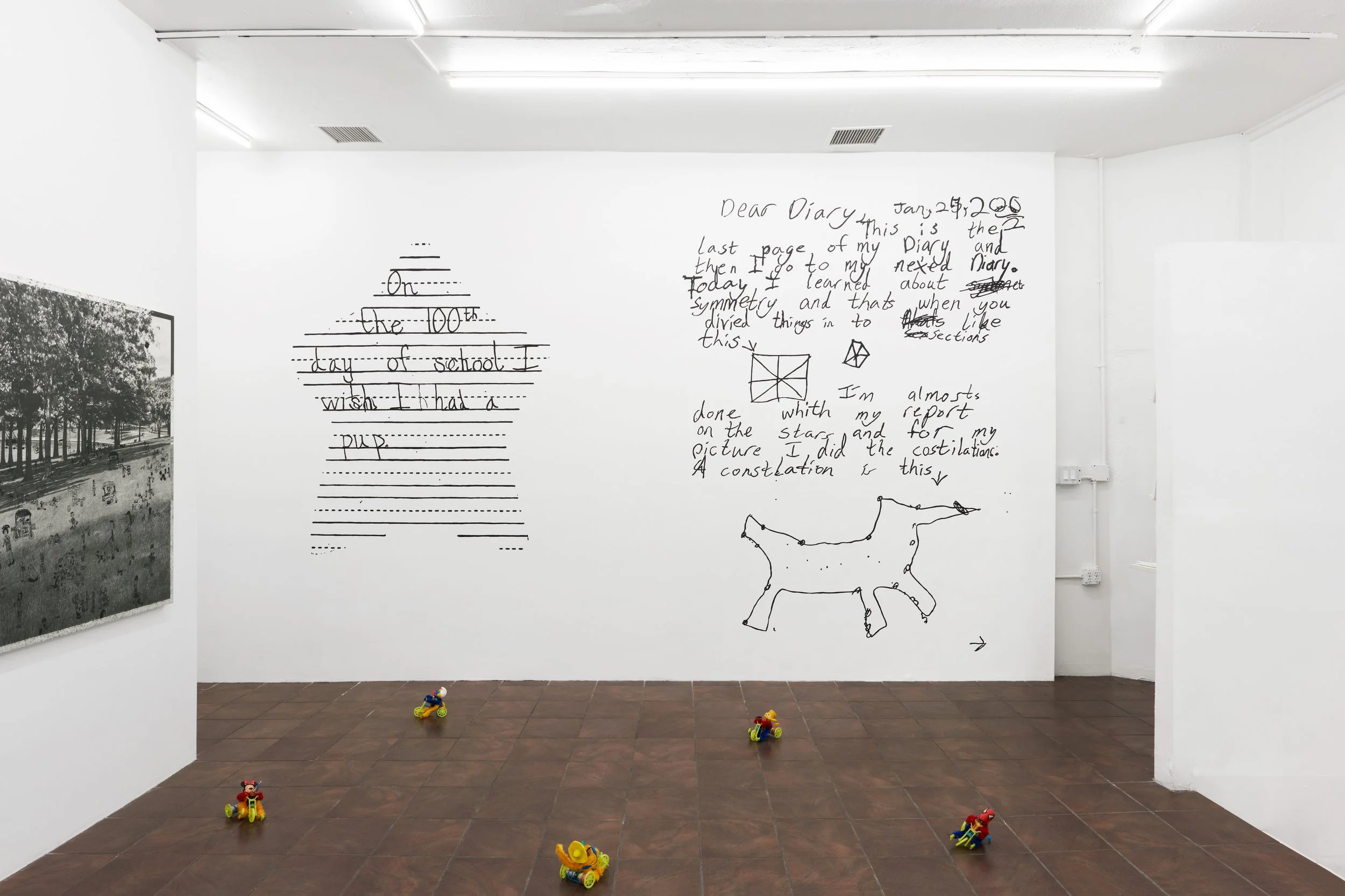 Learning Curve Installation View