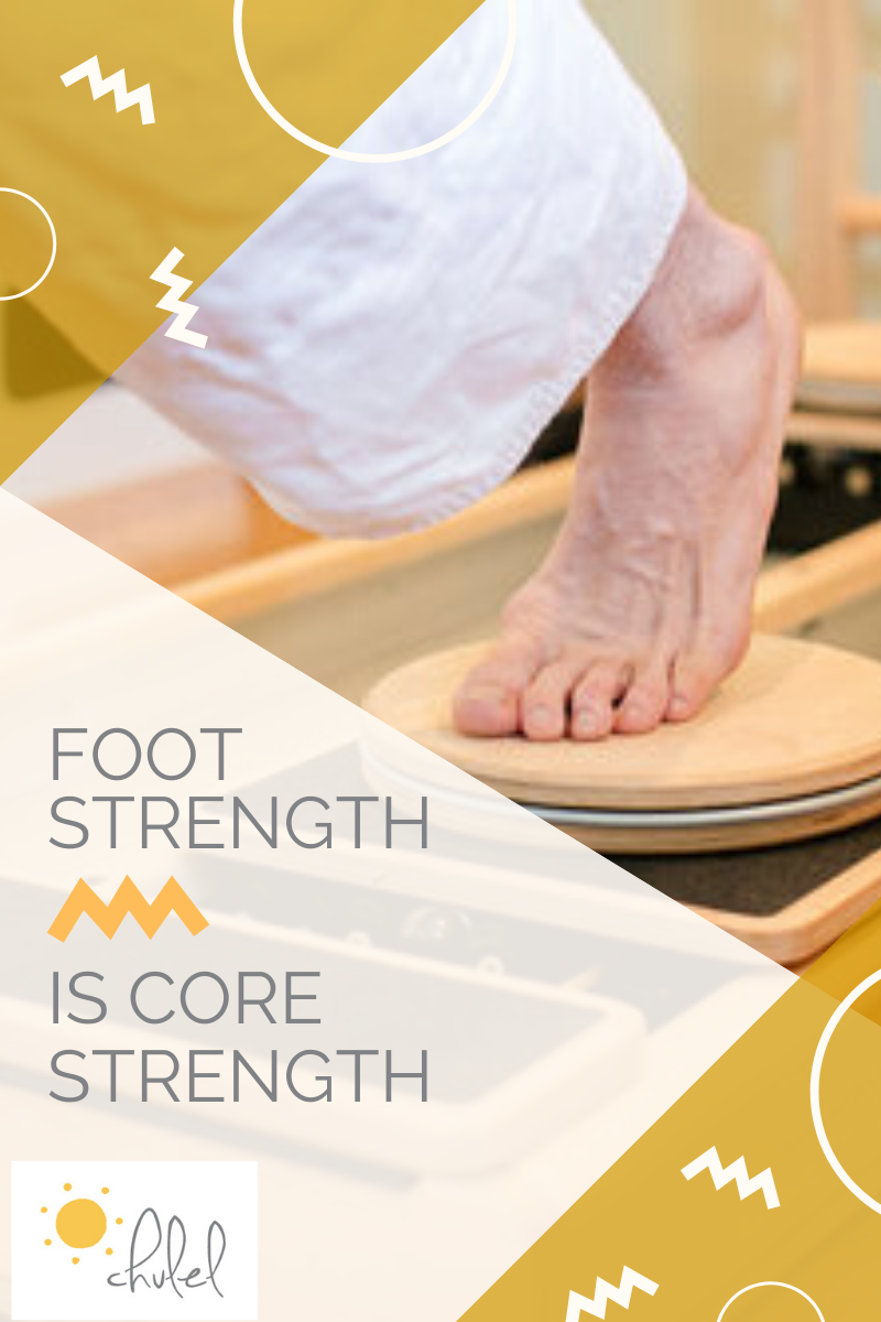 Flexible, Grounded Feet=A Strong Core