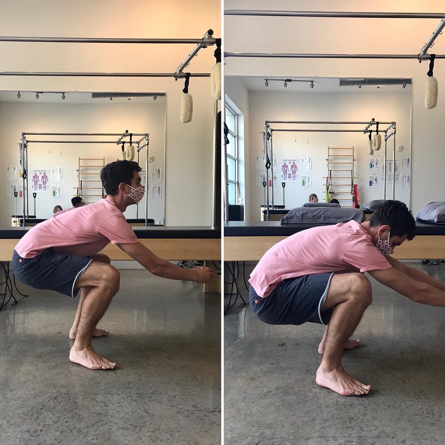 New client, former serious soccer player, came in wanting to work on his historically tight hips so he can build up to doing a pistol squat. I first did my uncoiling technique on his arms as they were the things most impacting the tightness in his hi