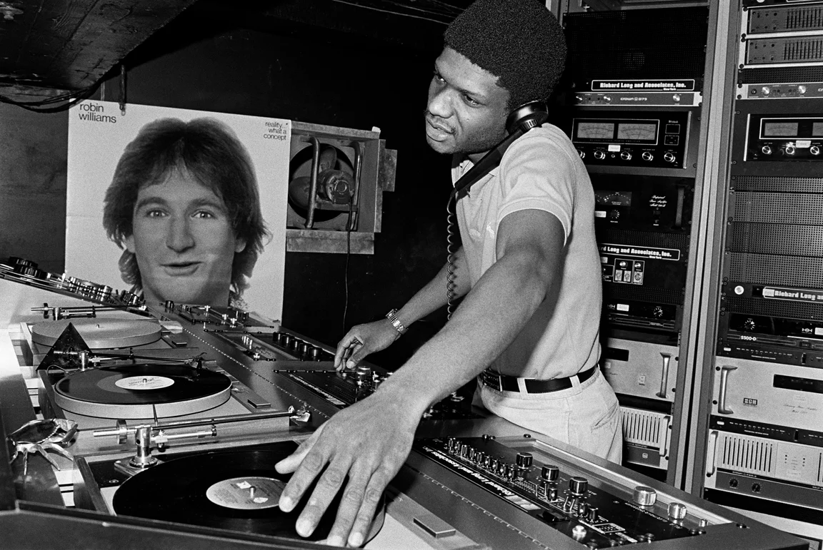 larry levan at paradise garage by bill bernstein