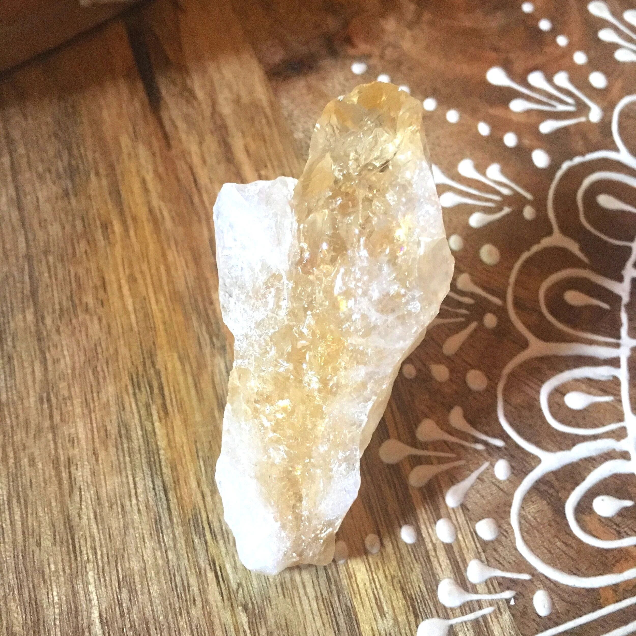Raw Citrine Chunk #3