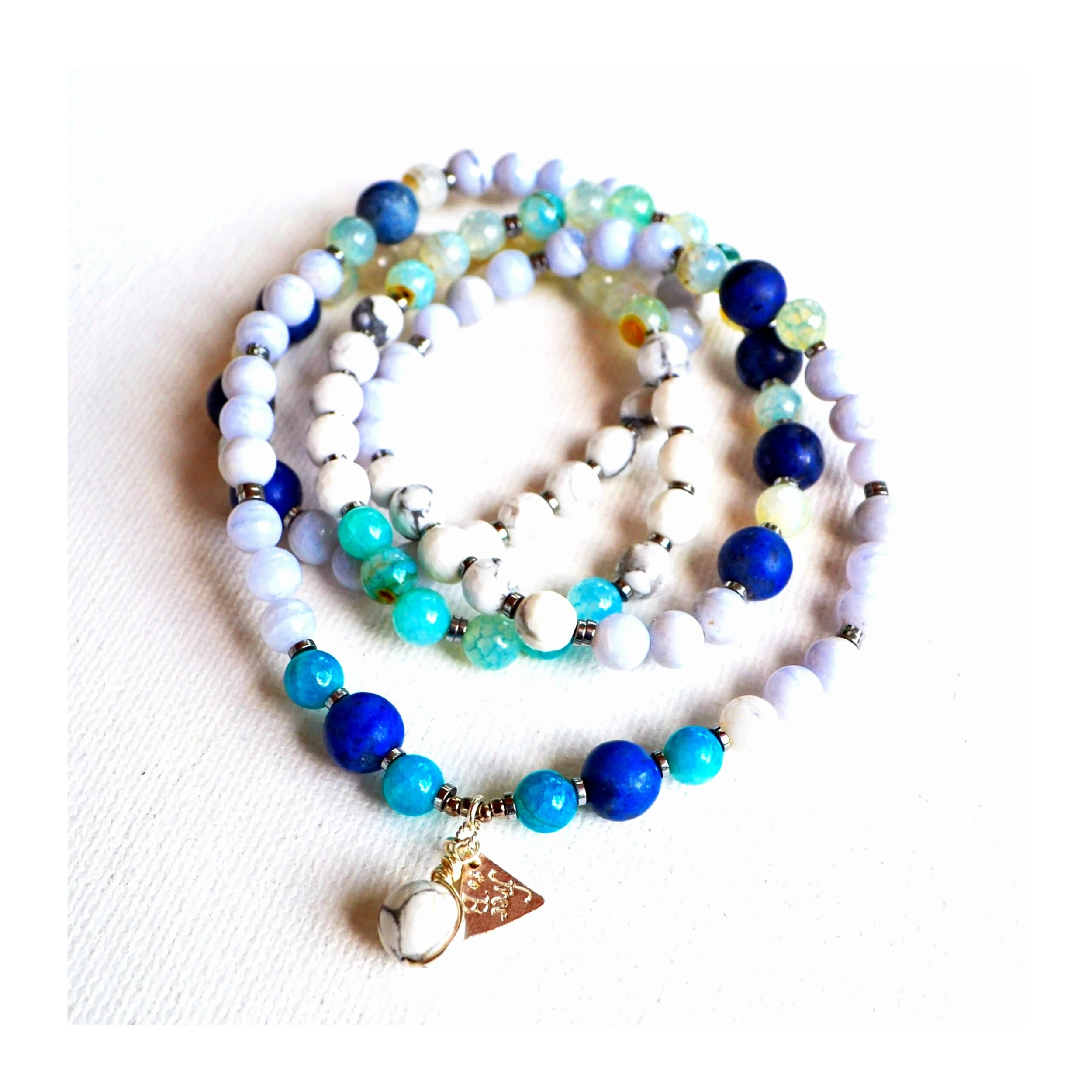 Stones Heal + Blue Lace