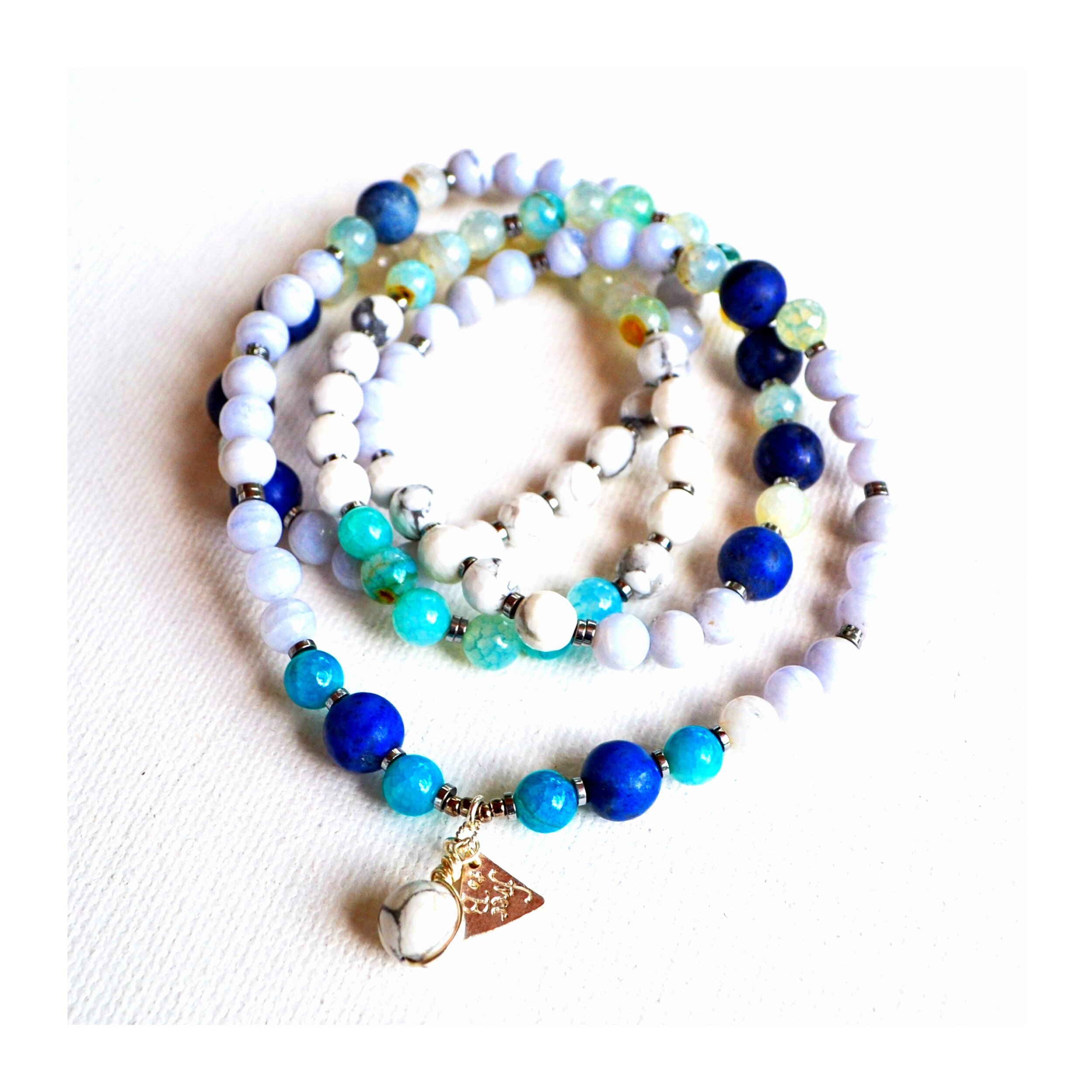 Stones Heal + Blue Lace