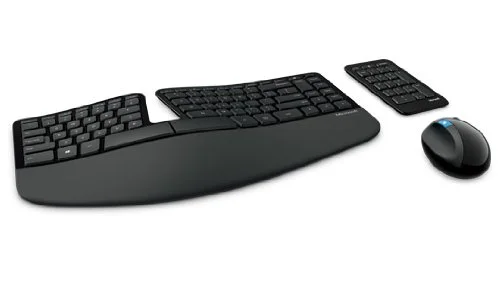 Ergonomic bluetooth keyboard for digital nomads and remote workers