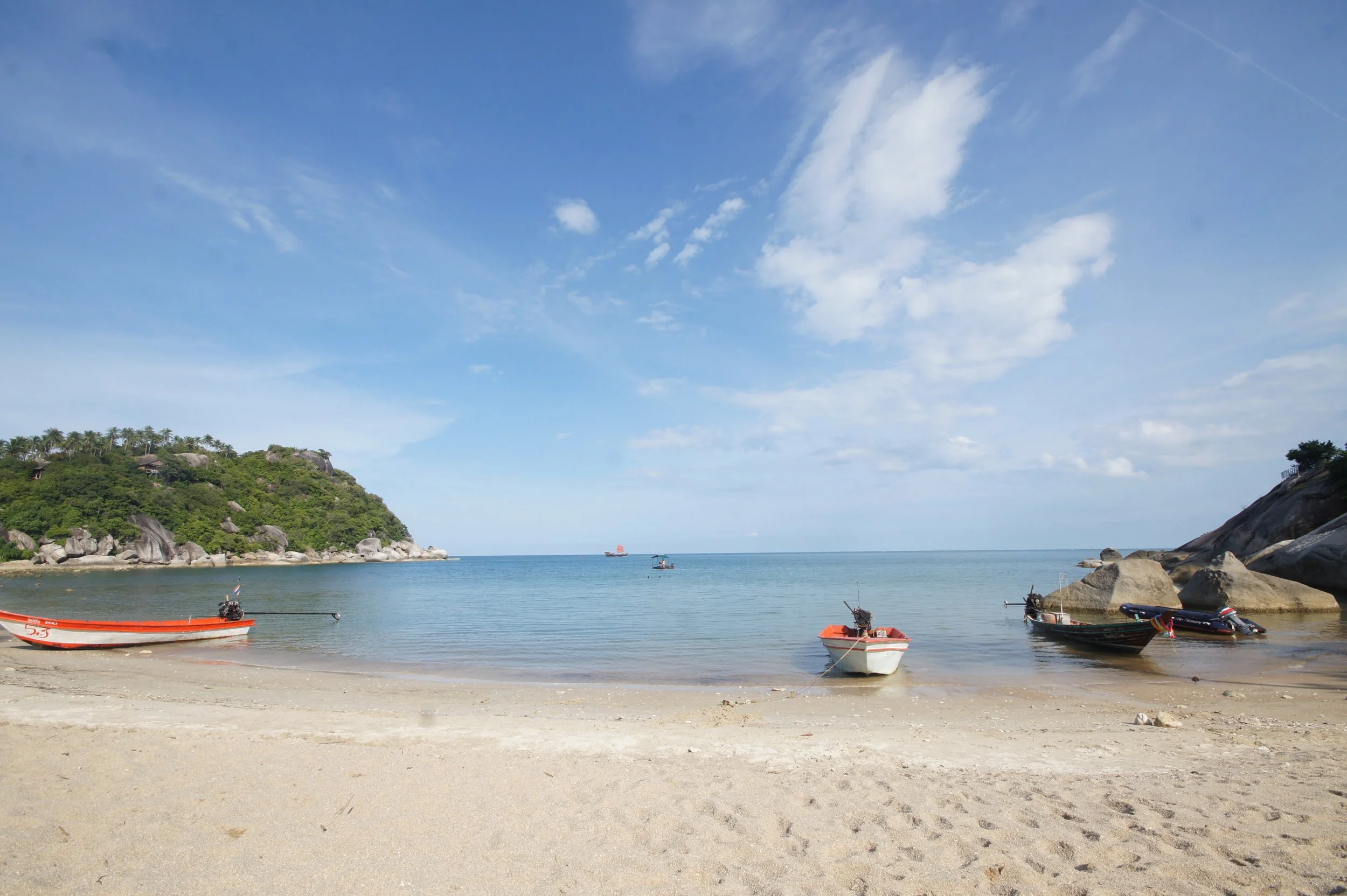 View on The Sanctuary Thailand private beach