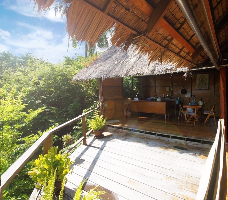 Tree house accommodation at The Sanctuary Thailand