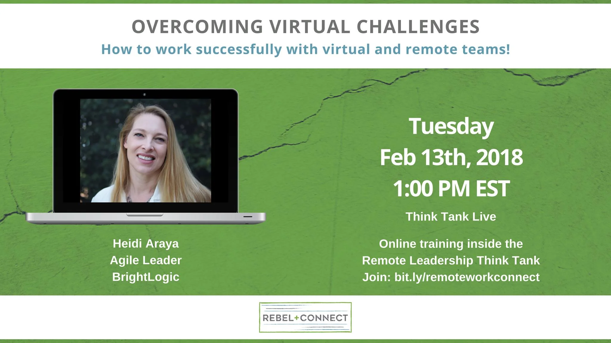 Remote team and virtual team success. Overcome virtual challenges with Heidi Araya.