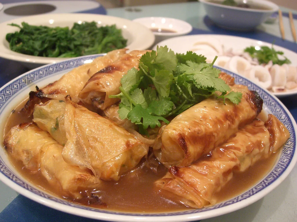 In the Kitchen: Vegetarian/ Vegan Beancurd Rolls
