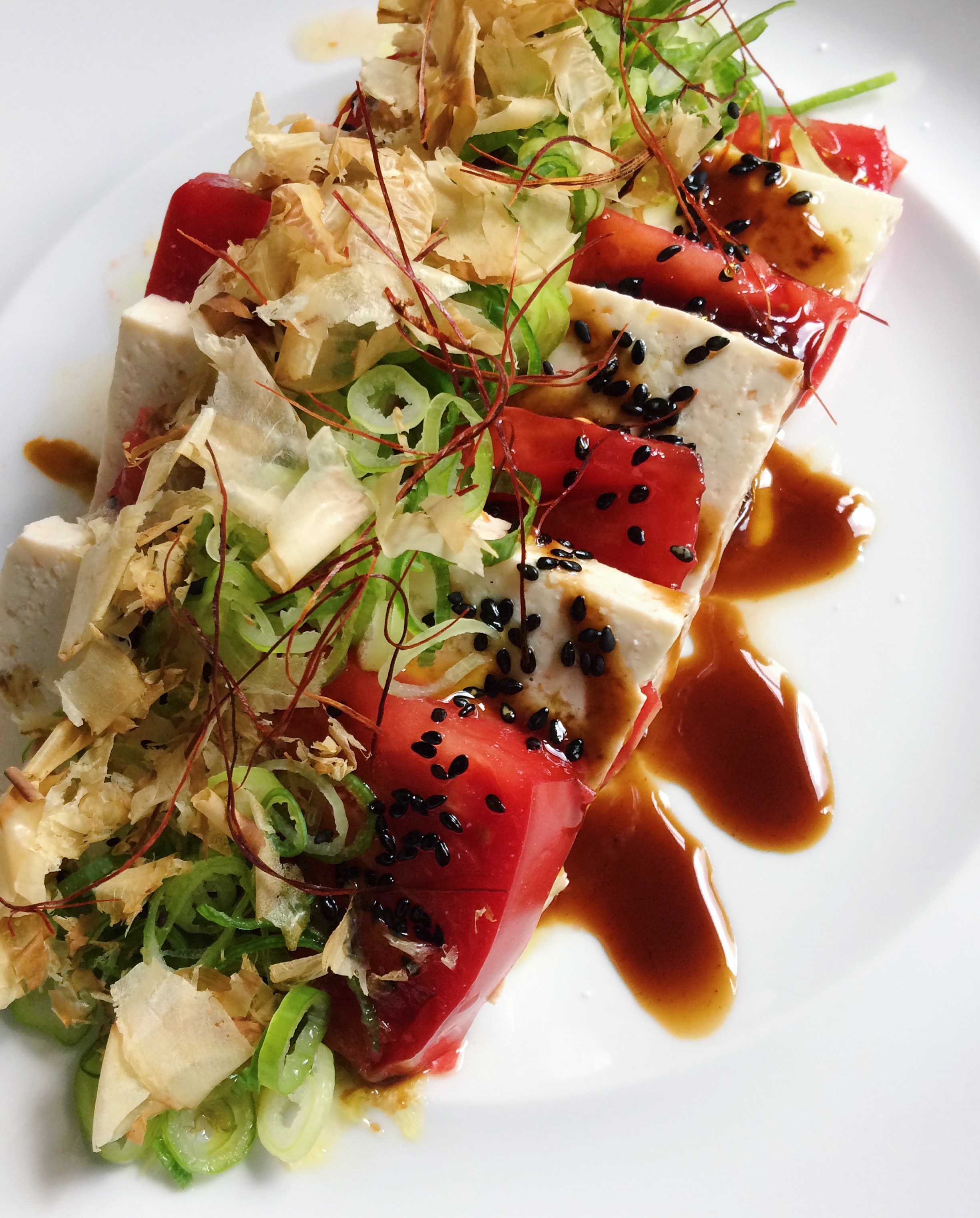  Tofu tomato ‘caprese’ by Jason Wang (photo by Jason Wang) 