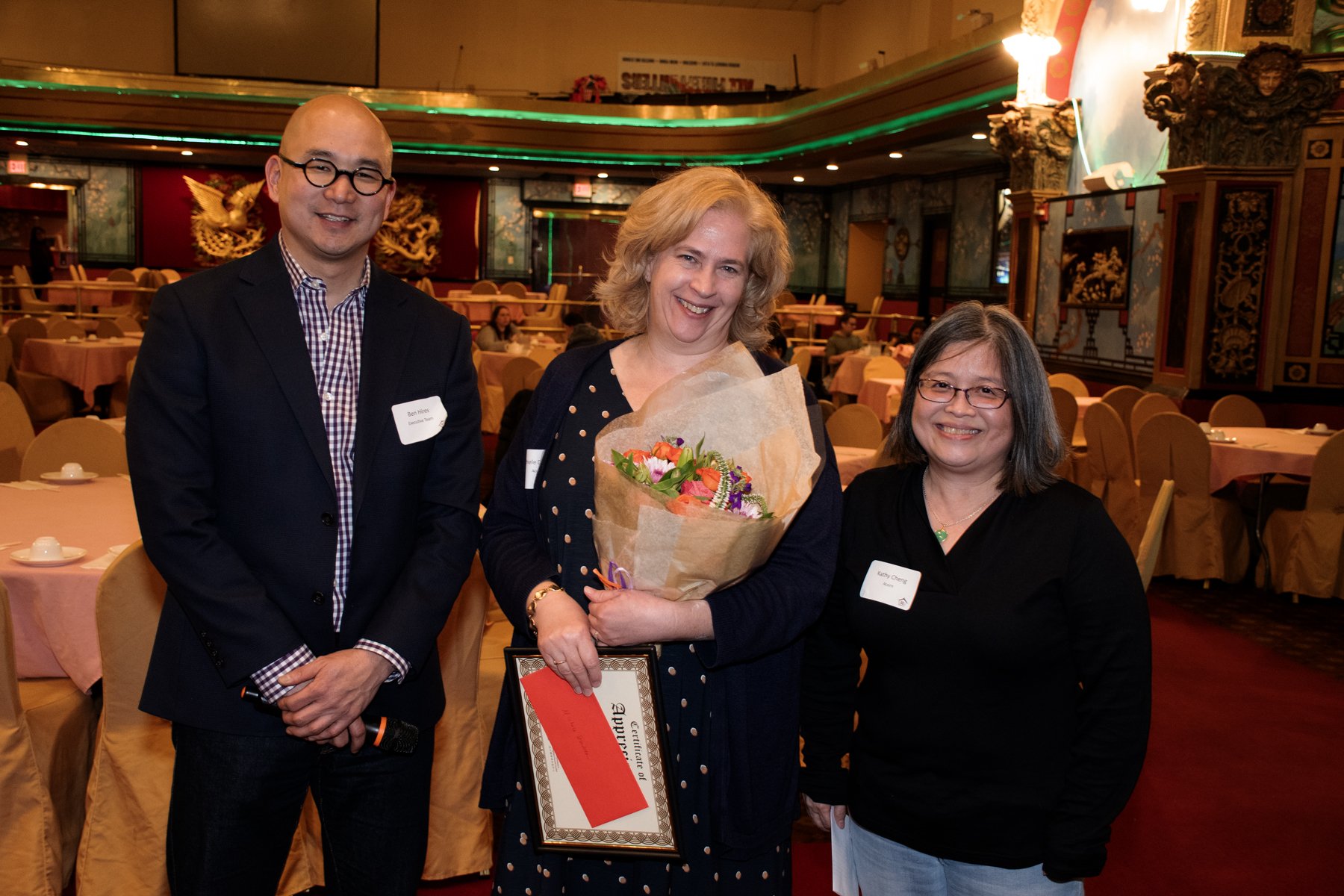 Michele Dandrea receives 35 years of service award