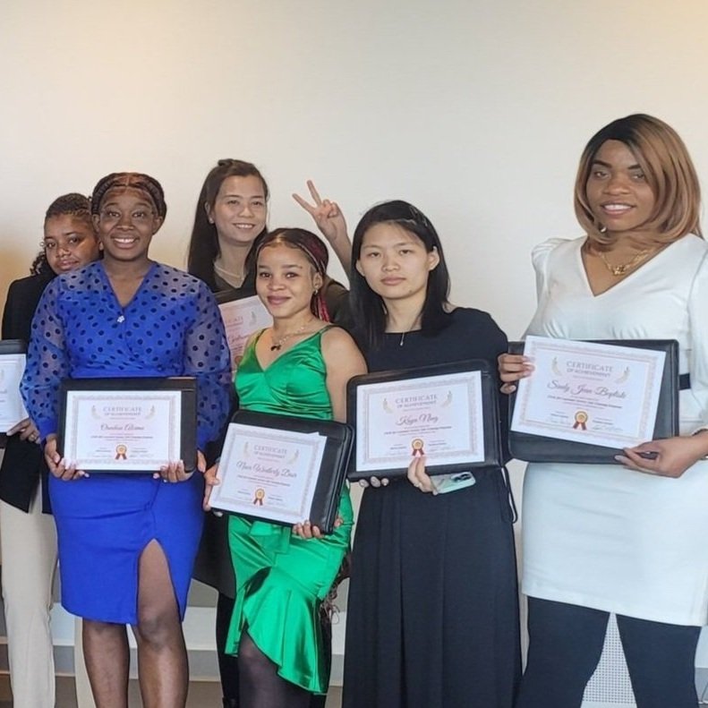 ESOL For Customer Service Graduates Ready to Enter the Workforce