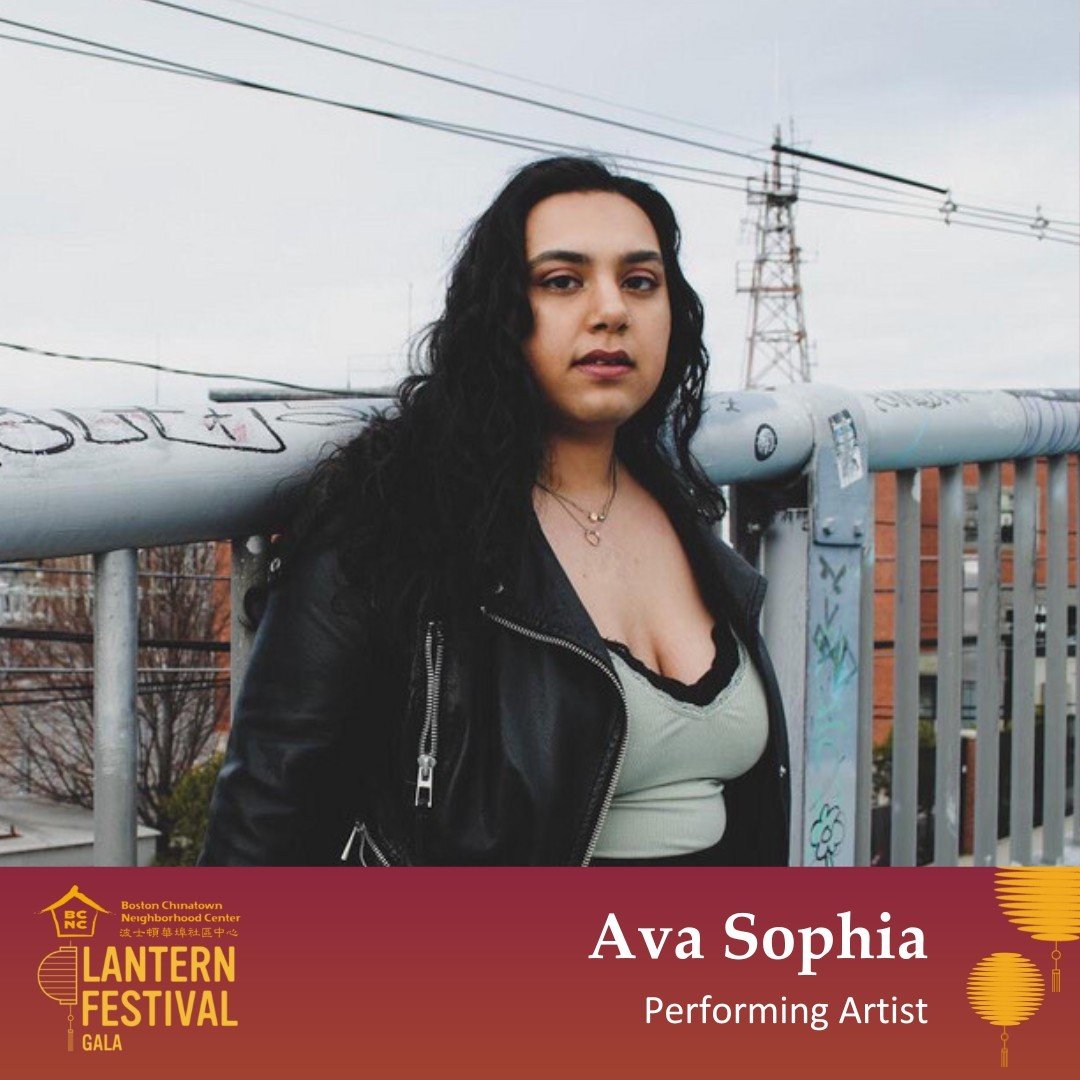 Introducing BCNC's 2024 Lantern Festival Gala performing artist Ava Sophia!

Laid-back R&amp;B feels and emotionally driven honest lyrics are what define Boston-based singer/songwriter, Ava Sophia. Her dedication to authenticity and empowering the vo