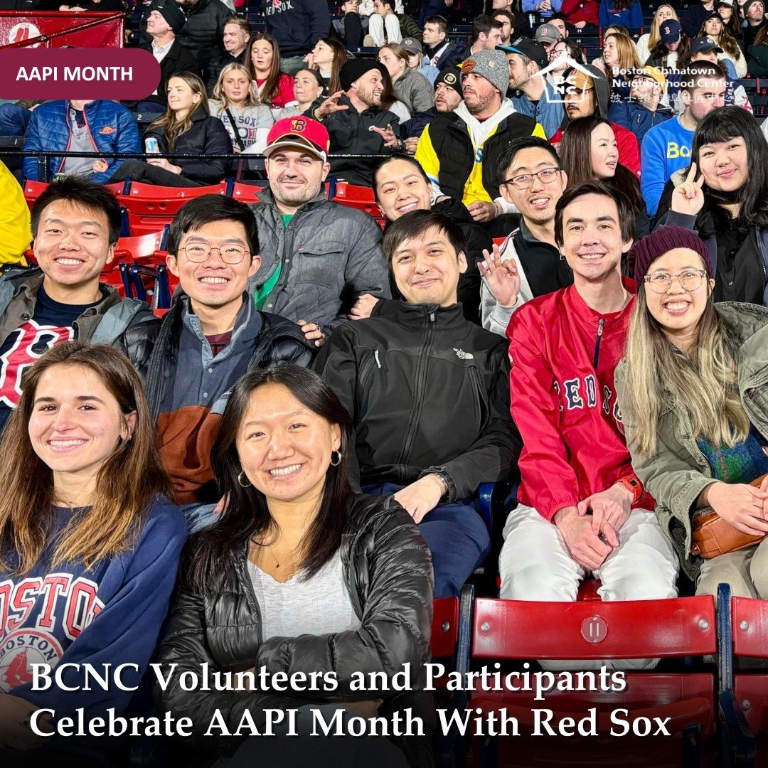 BCNC staff, Bamboo Circle volunteers, and Youth Center teens had an amazing time celebrating AAPI Month with the Boston Red Sox at Fenway Park! Huge thanks to the @RedSoxFoundation and @MassMentoring for this incredible opportunity. ⚾️🎉

Want to joi