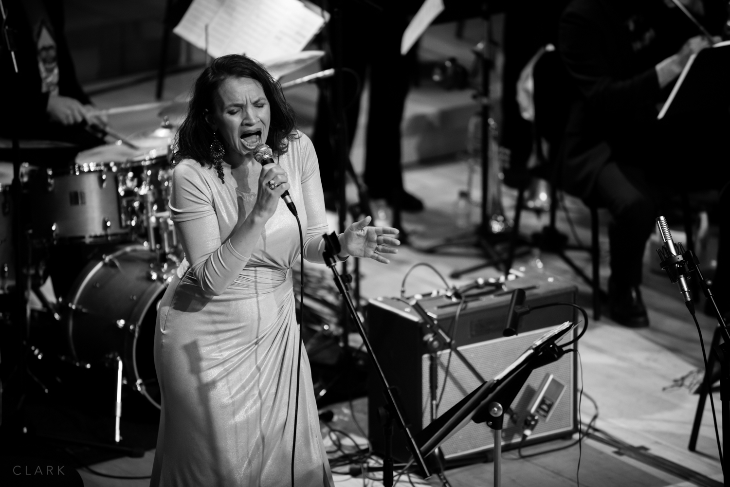 Jazz photography of Singer Jacqui Dankworth by Derek Clark — Derek