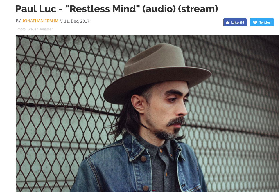 POP MATTERS PREMIERE | Restless Mind