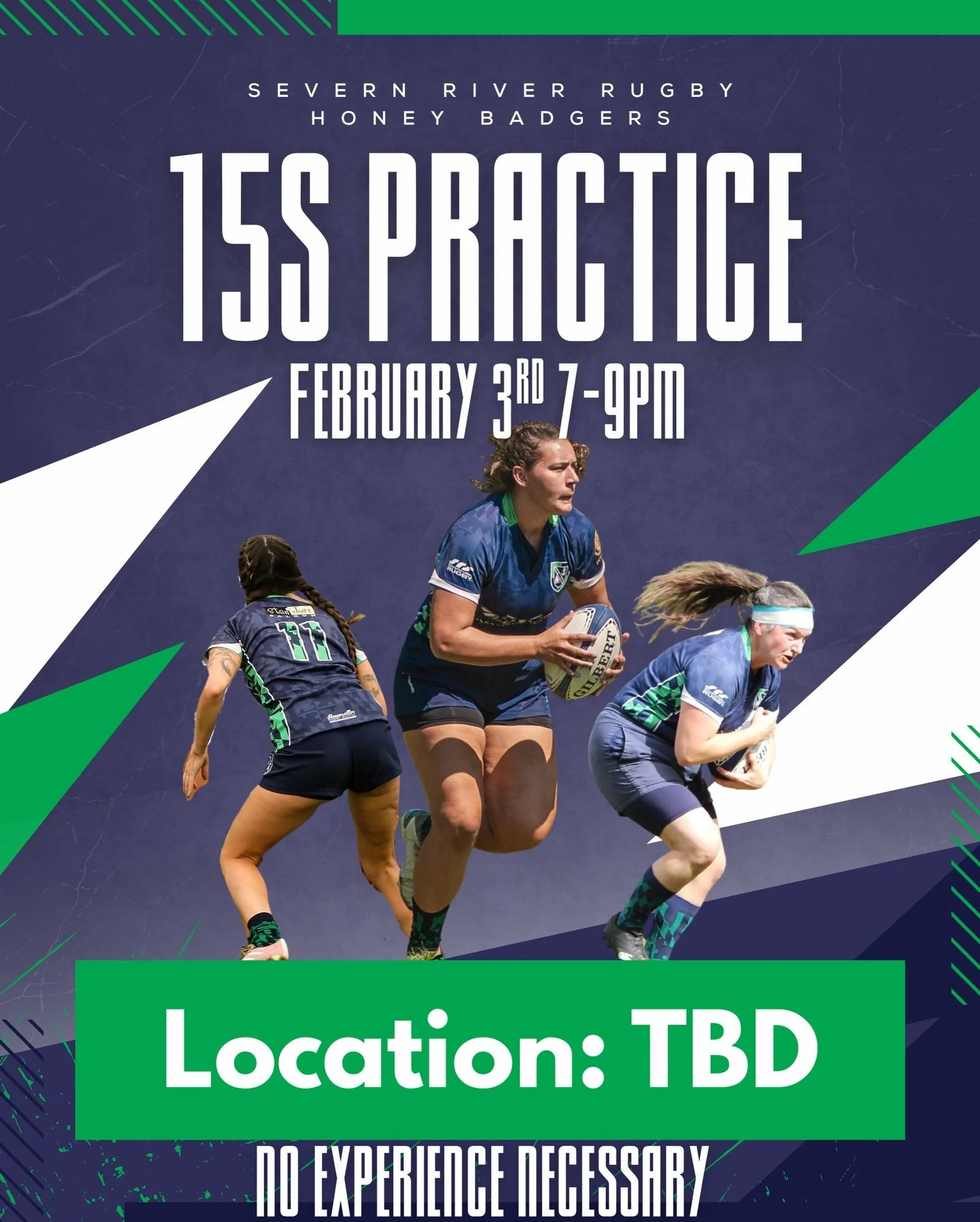 Here we go again! Our 15s season is back for Spring and we have our eyes set on winning big! Dust off those cleats and prep your mouthguards because we are so back, baby! 

If you want try rugby, we highly encourage you to join us! No experience is n