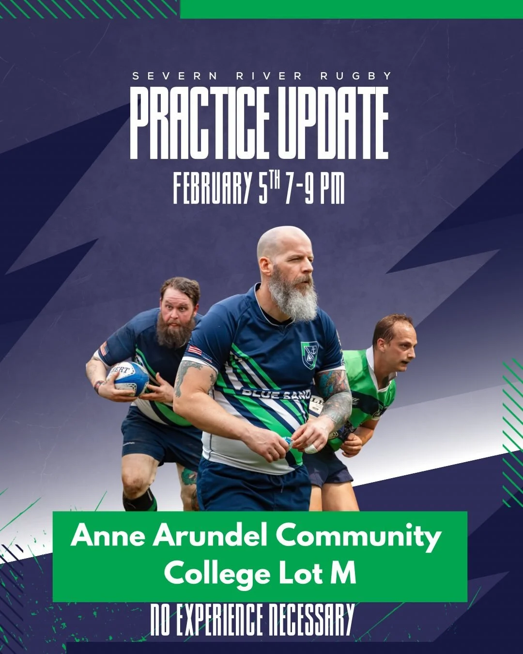 Practice is on for Thursday night, but with the field still a sheet of ice, we are going to be using AACC&rsquo;s parking lot M to do some fitness, hands drills, and go over plans for this season. Bring your running shoes as we will not be on grass. 